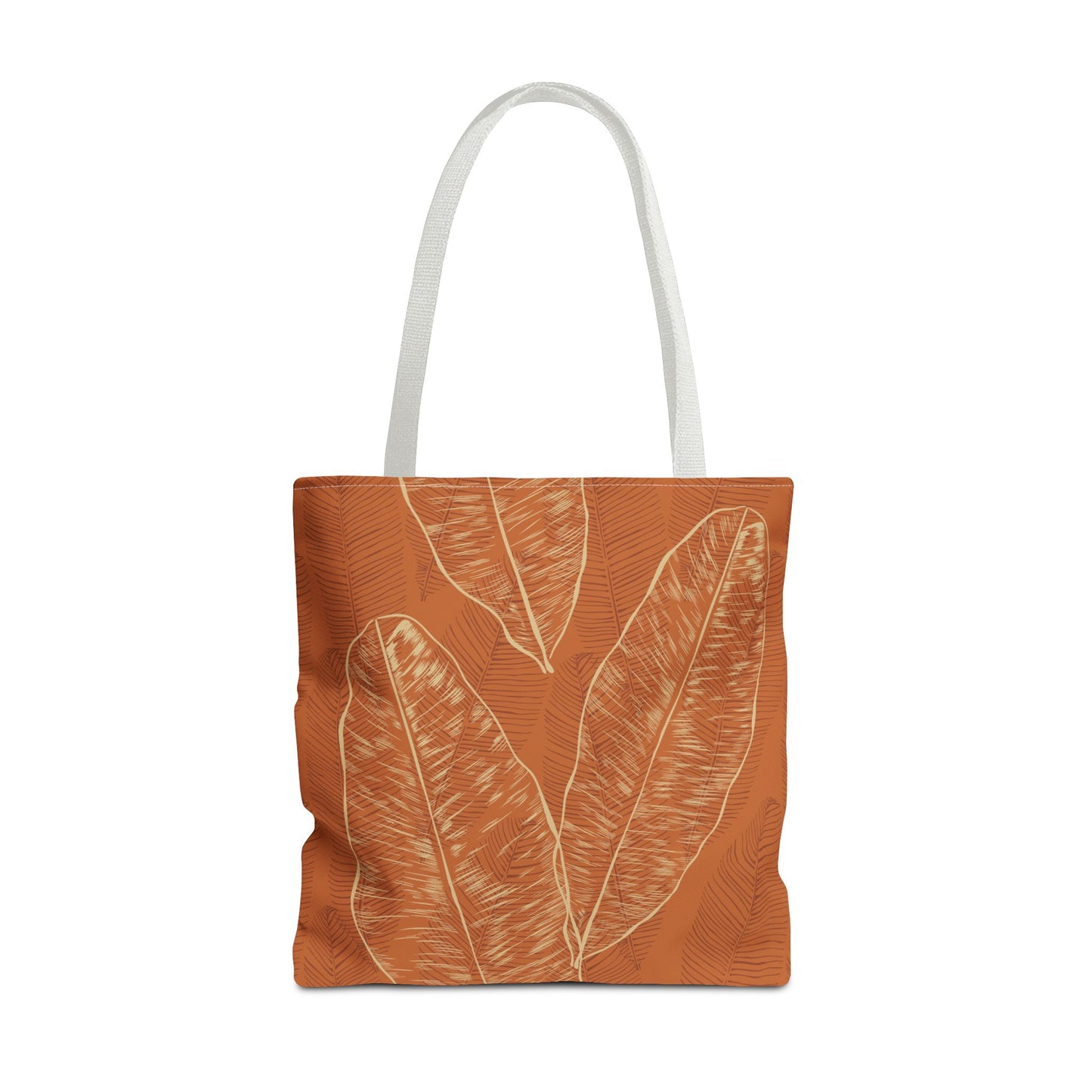 Tote Bag - Banana Leaf (Burnt Orange)