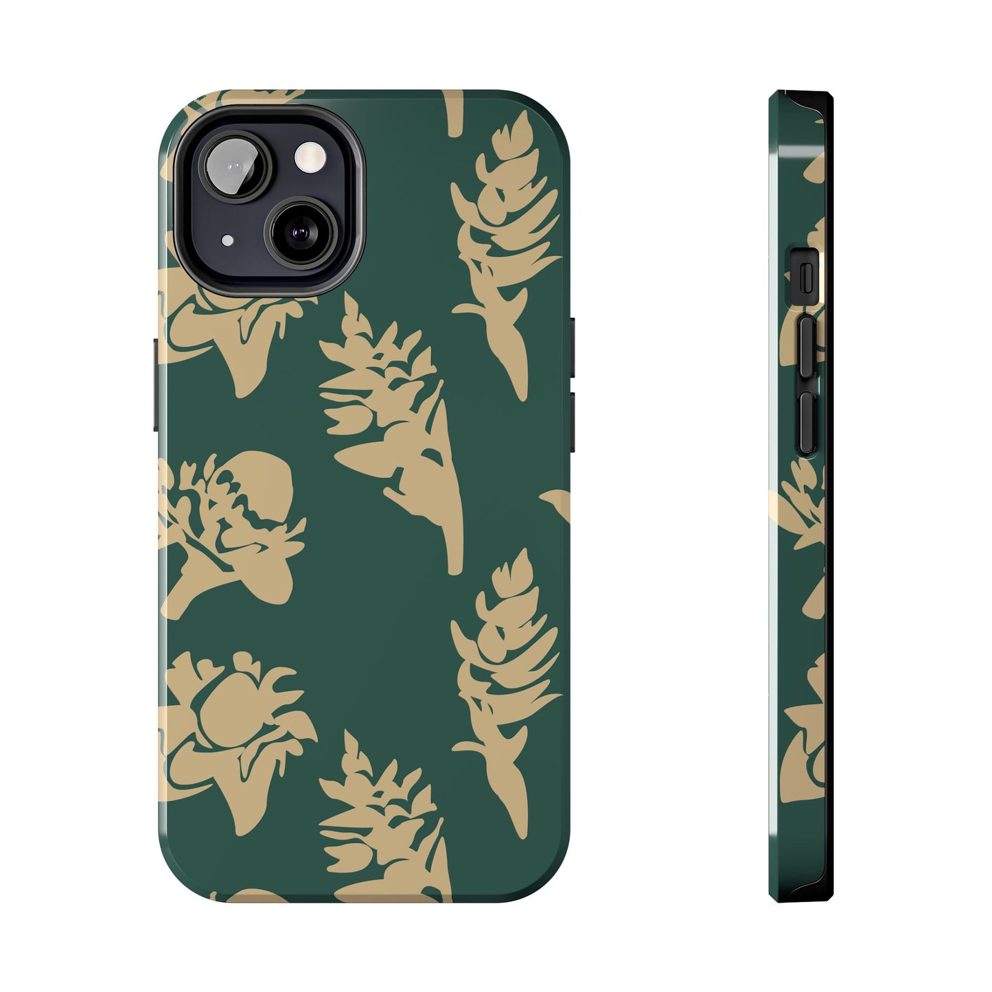 Tough Phone Cases - Ginger (Deep Sea Green)