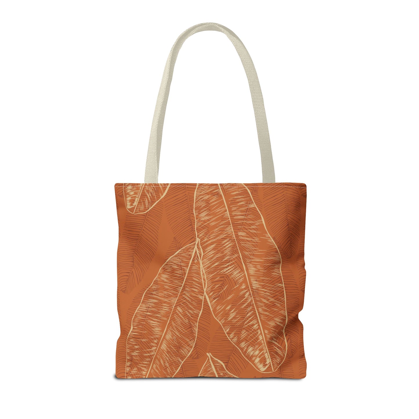 Tote Bag - Banana Leaf (Burnt Orange)
