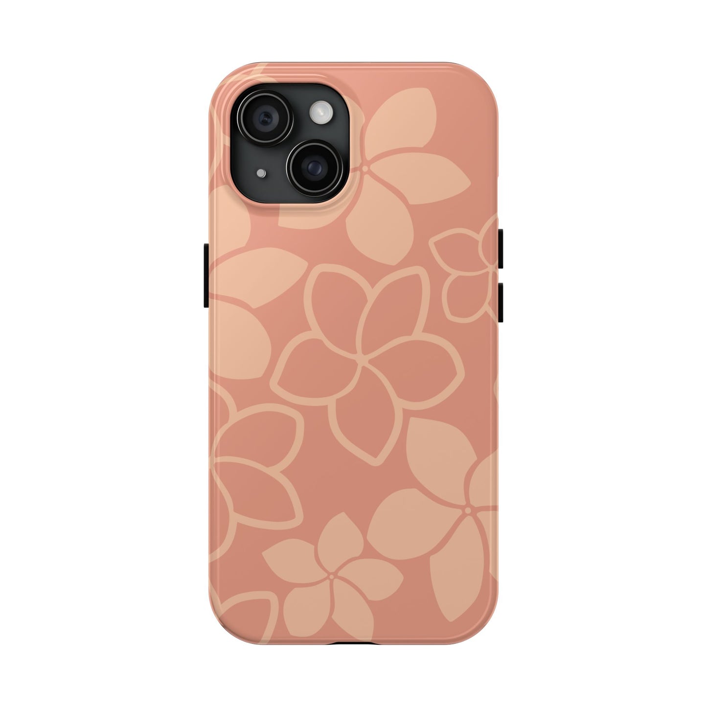 Tough Phone Cases - Plumeria (Salmon)