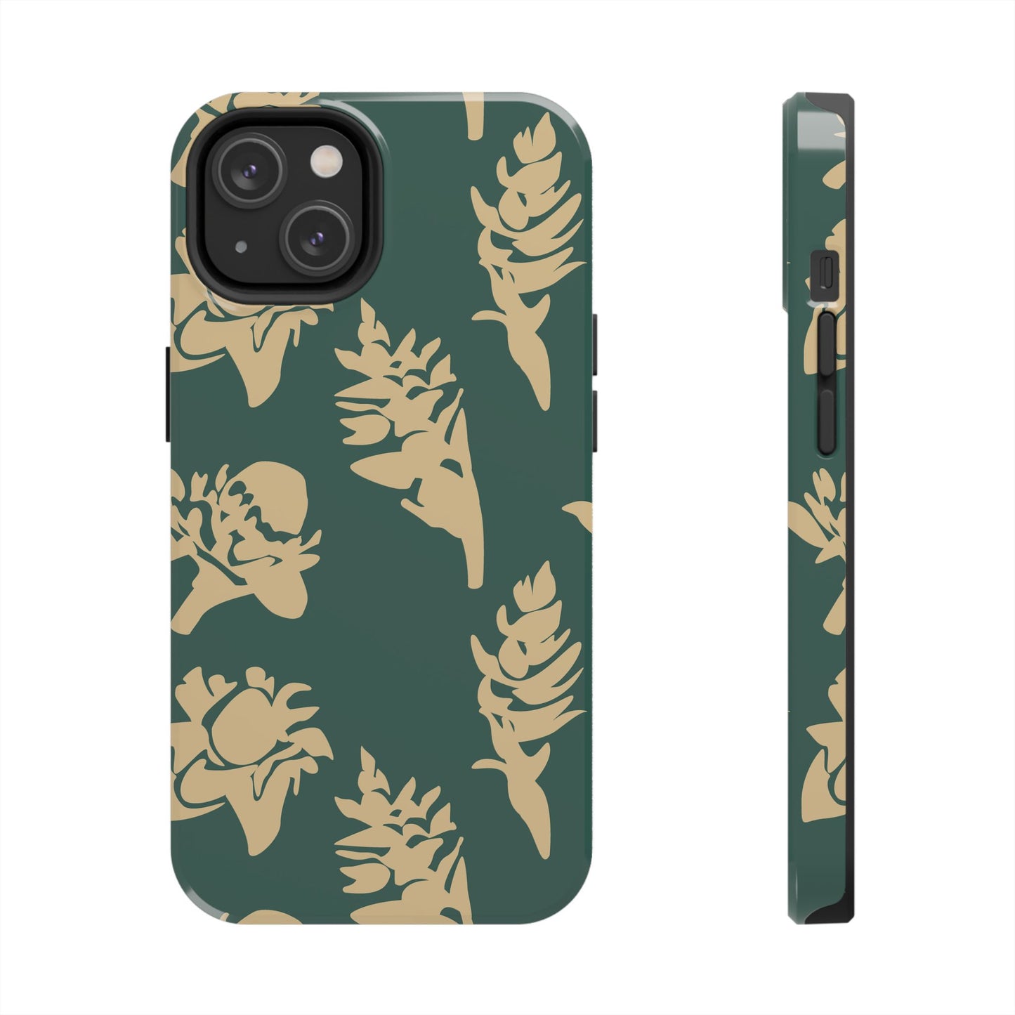 Tough Phone Cases - Ginger (Deep Sea Green)