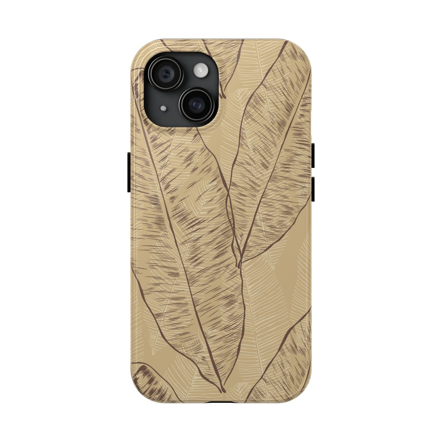 Tough Phone Cases - Banana Leaf Sand