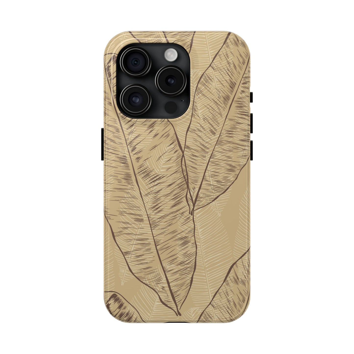 Tough Phone Cases - Banana Leaf Sand