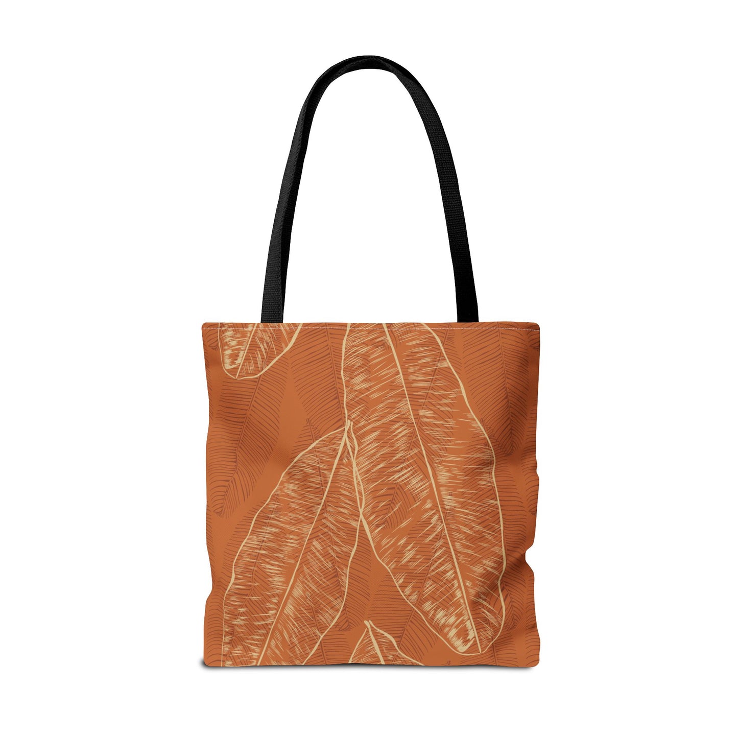 Tote Bag - Banana Leaf (Burnt Orange)
