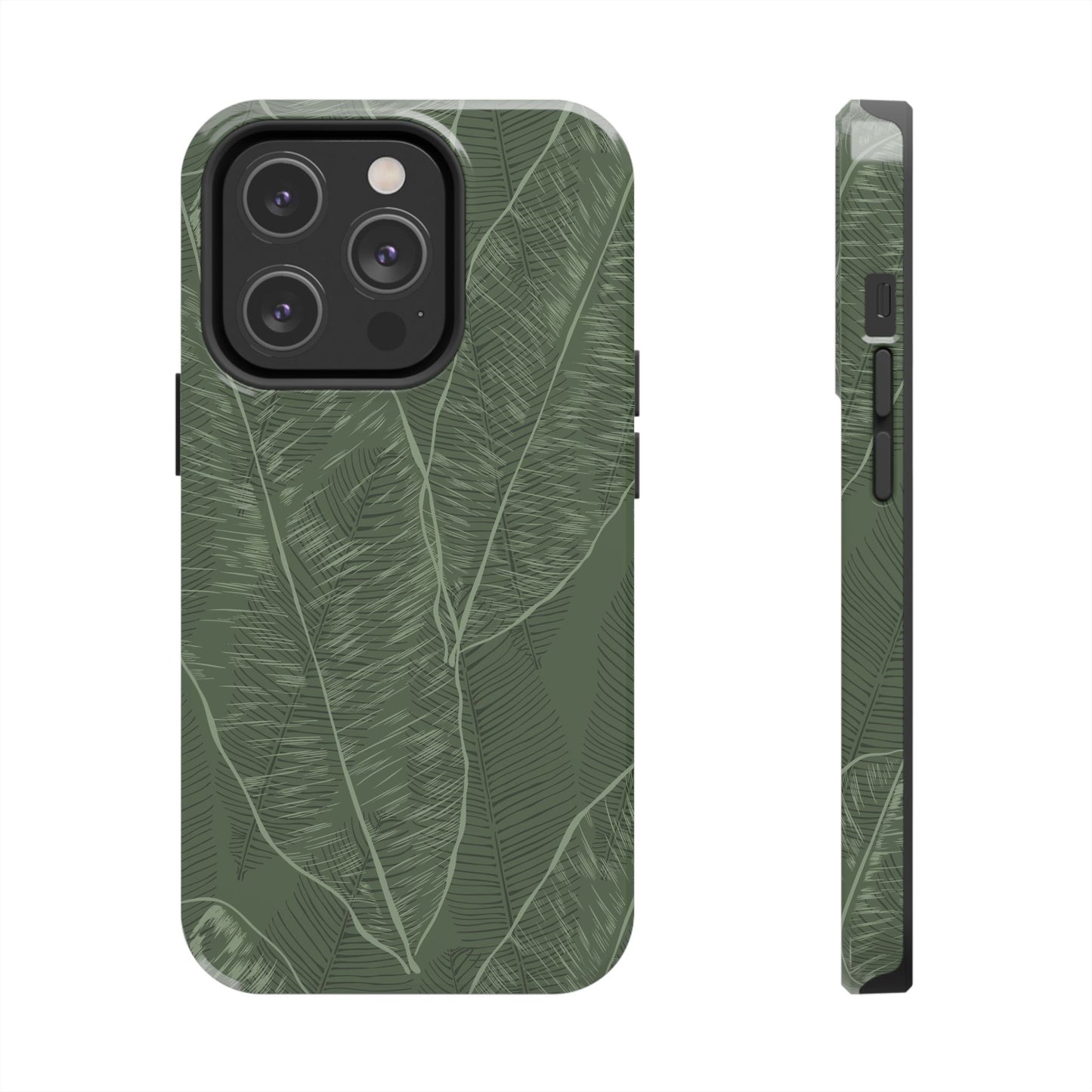 Tough Phone Cases - Banana Leaf Green