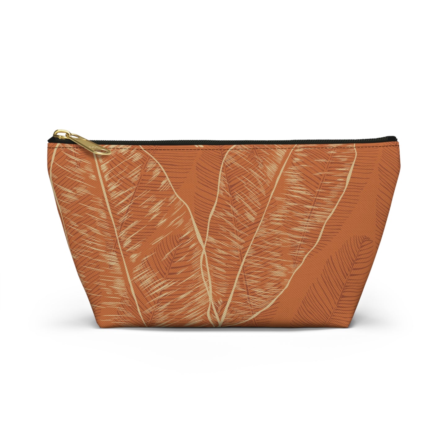 Accessory Pouch (Banana Leaf - Burnt Orange)
