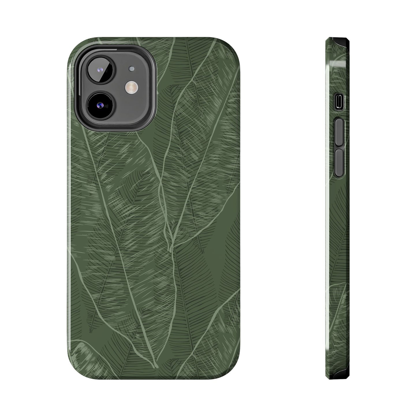 Tough Phone Cases - Banana Leaf Green
