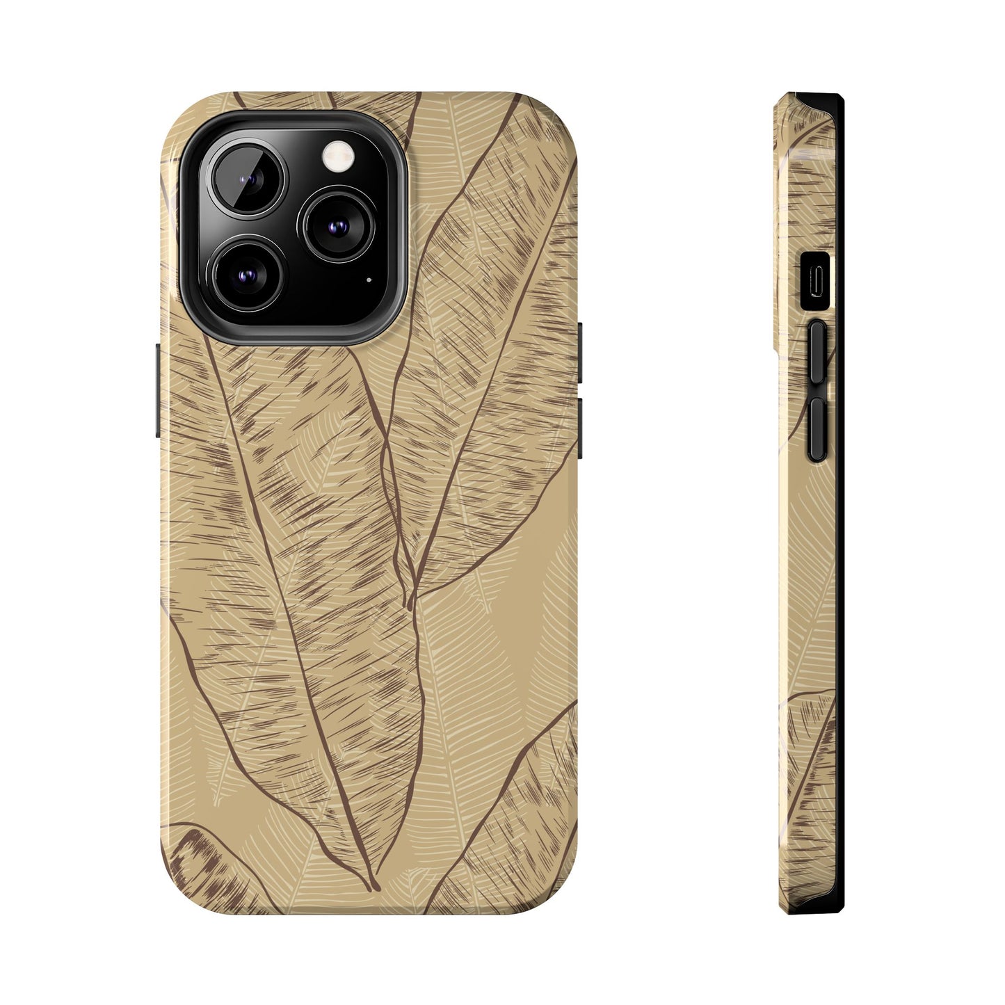 Tough Phone Cases - Banana Leaf Sand