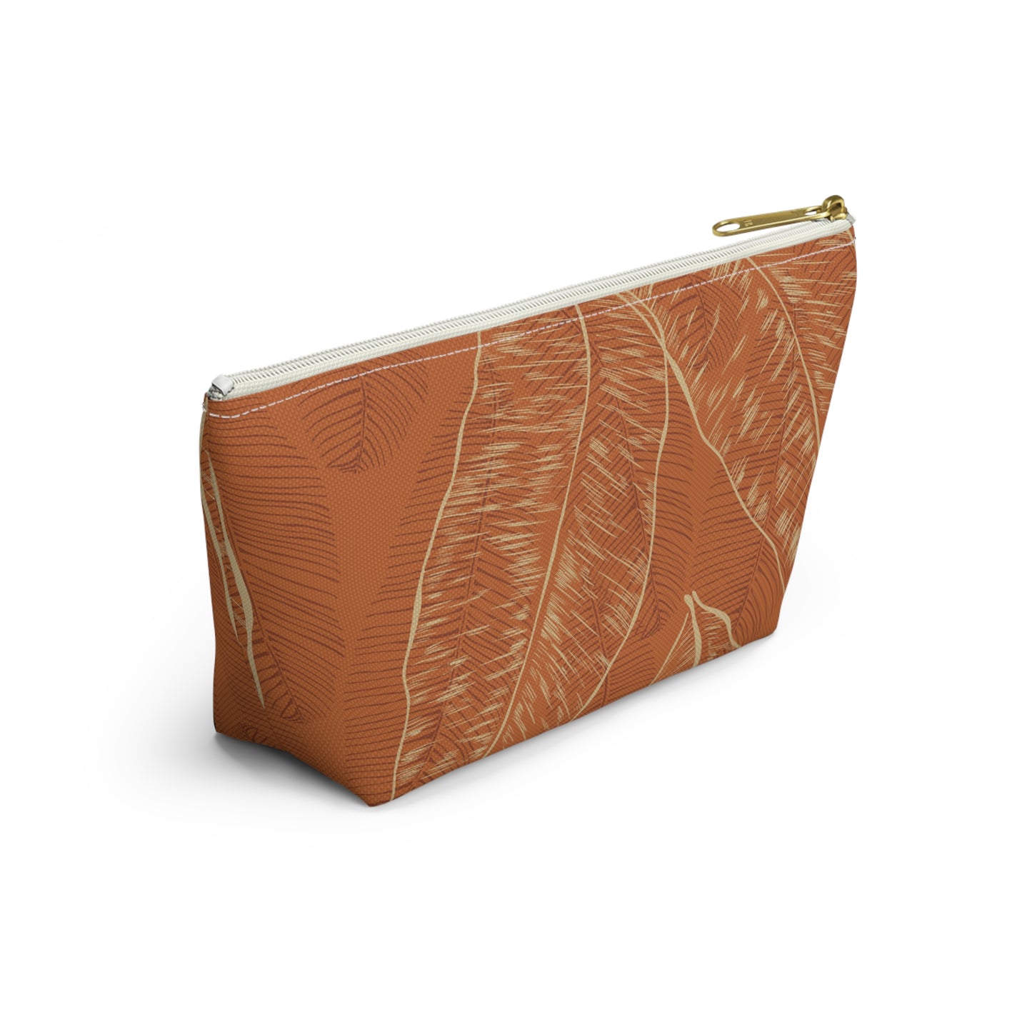 Accessory Pouch (Banana Leaf - Burnt Orange)
