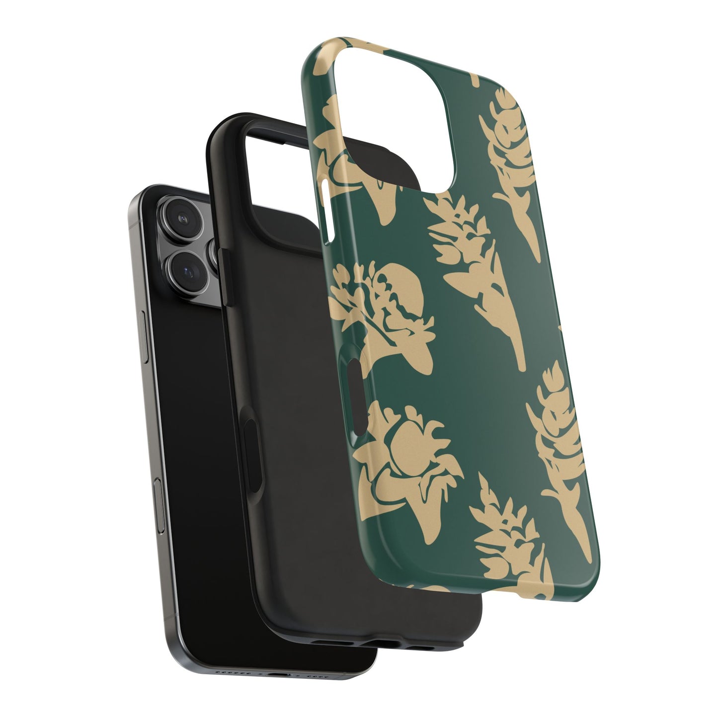 Tough Phone Cases - Ginger (Deep Sea Green)