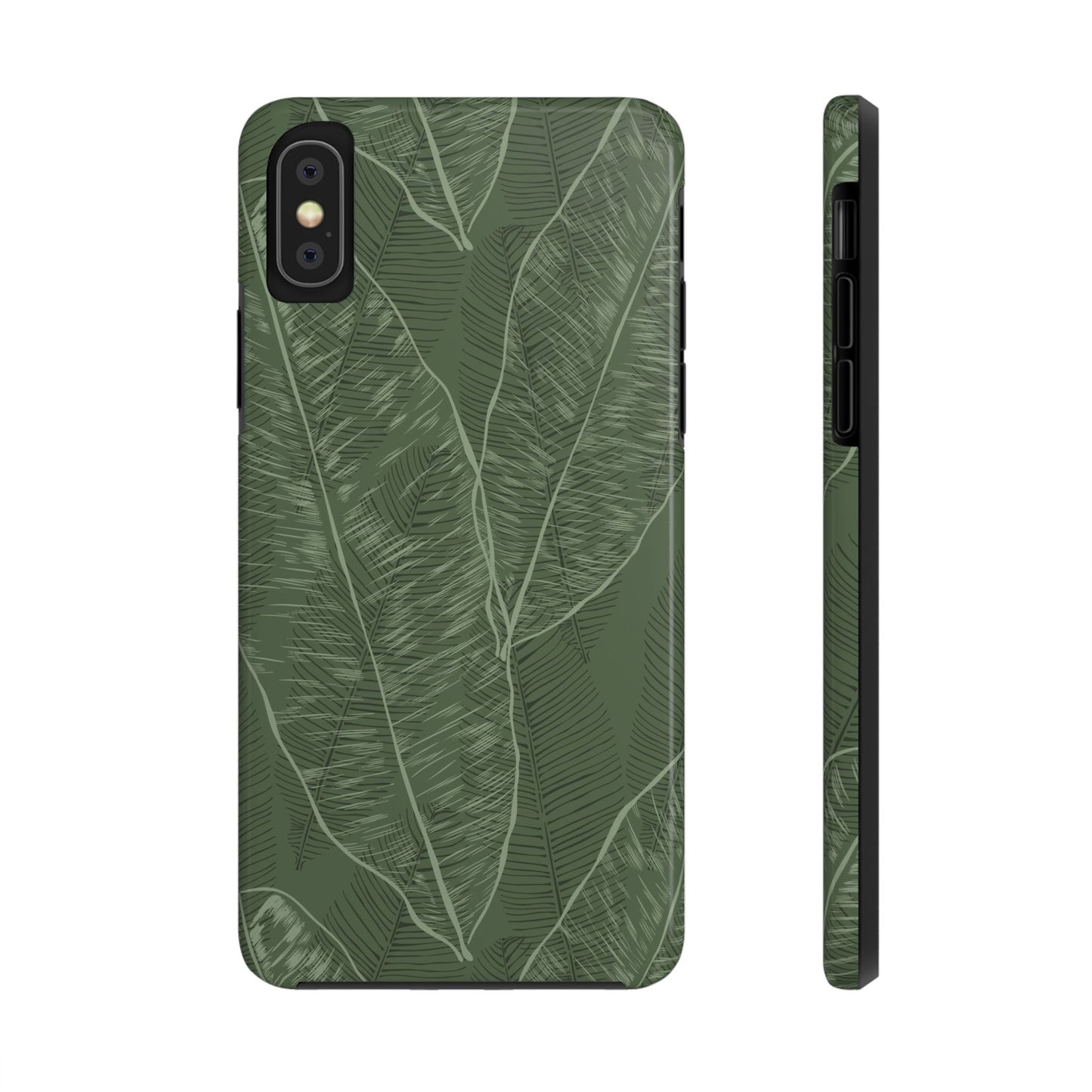 Tough Phone Cases - Banana Leaf Green