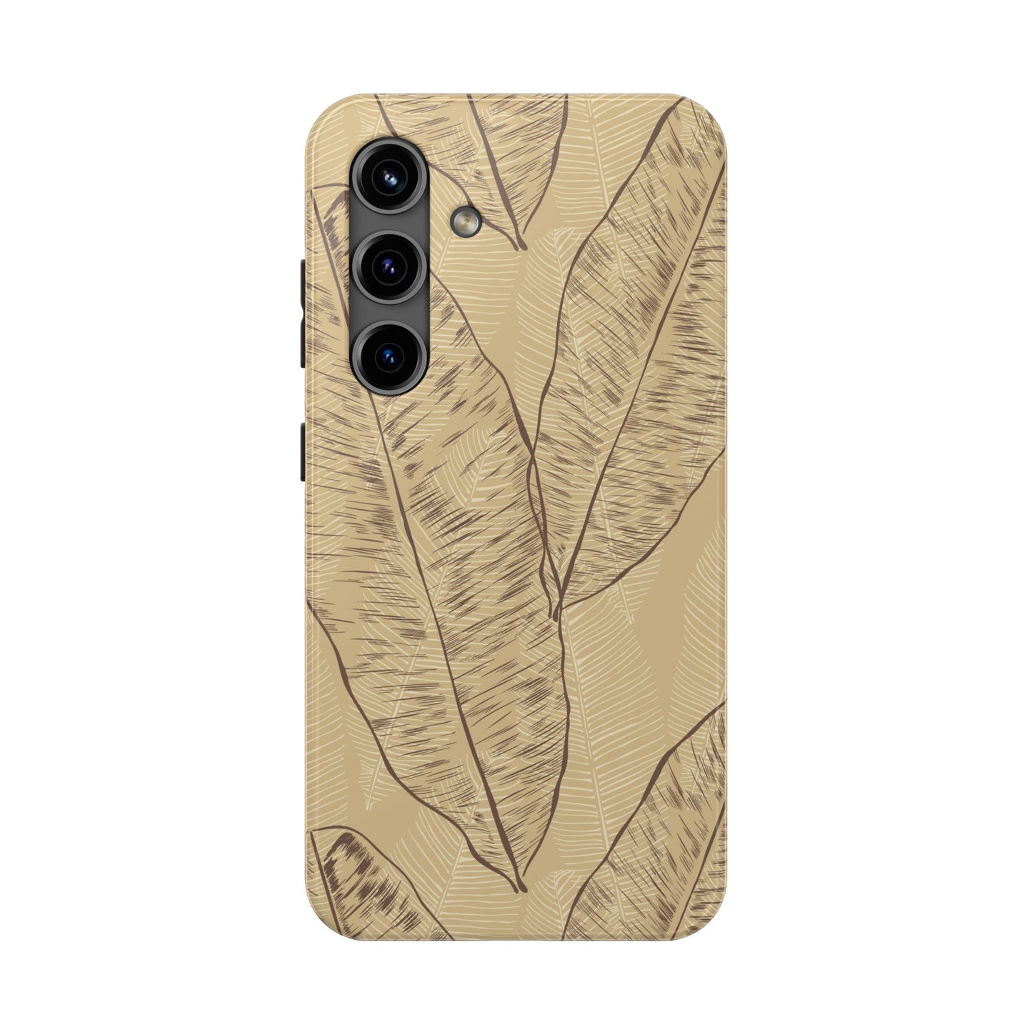 Tough Phone Cases - Banana Leaf Sand