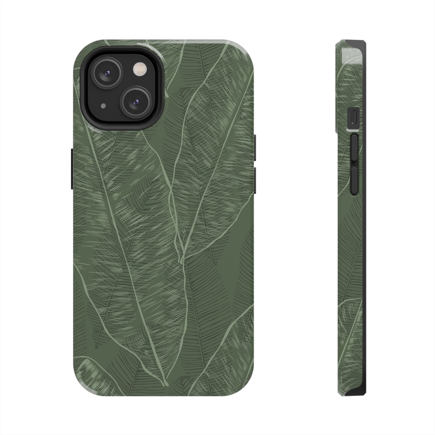 Tough Phone Cases - Banana Leaf Green