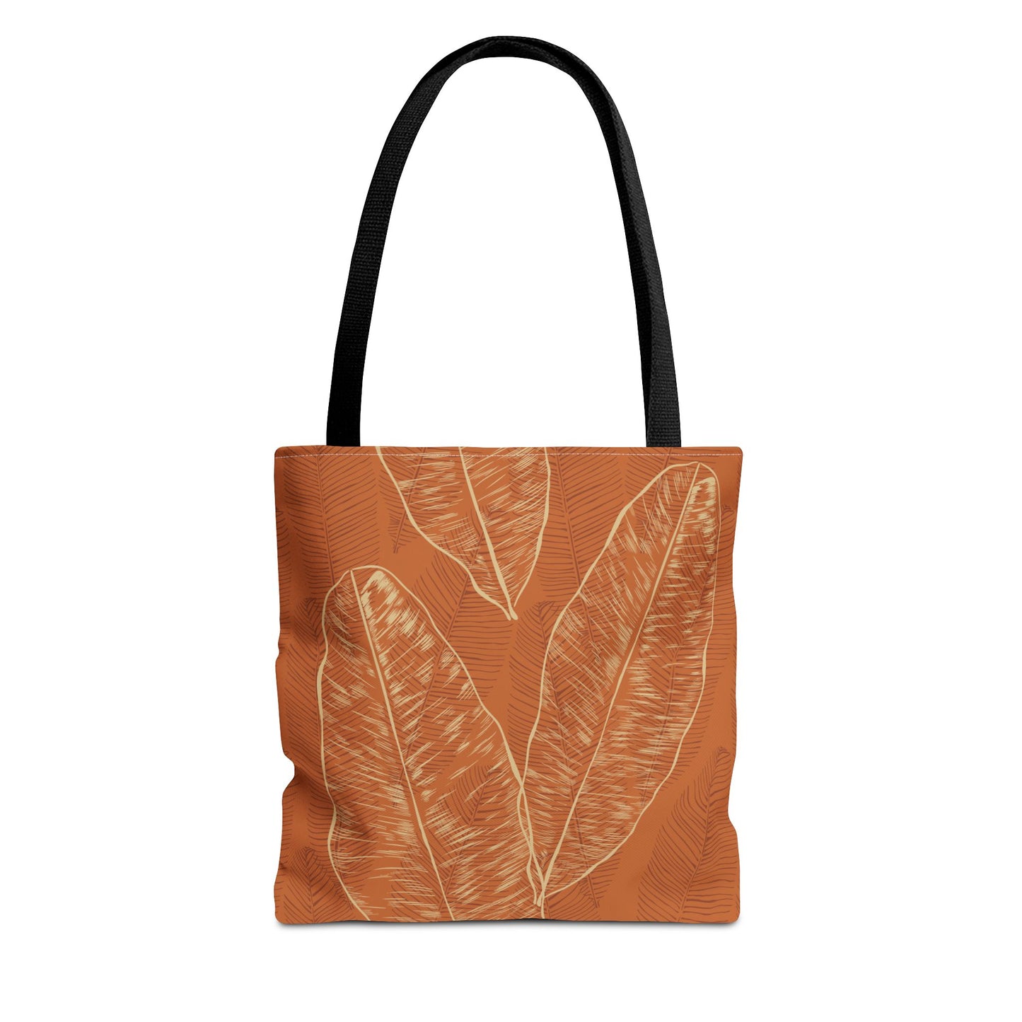 Tote Bag - Banana Leaf (Burnt Orange)