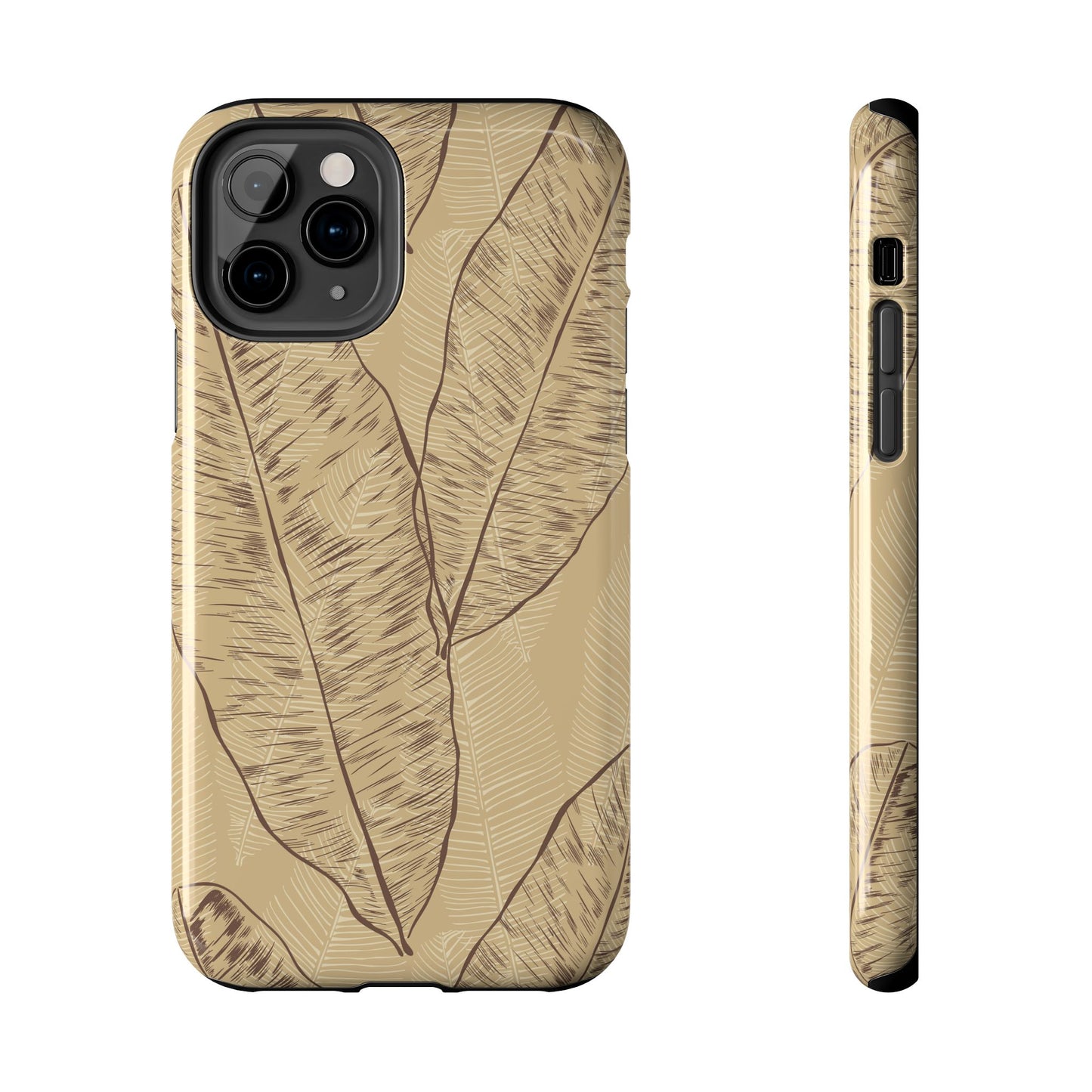 Tough Phone Cases - Banana Leaf Sand