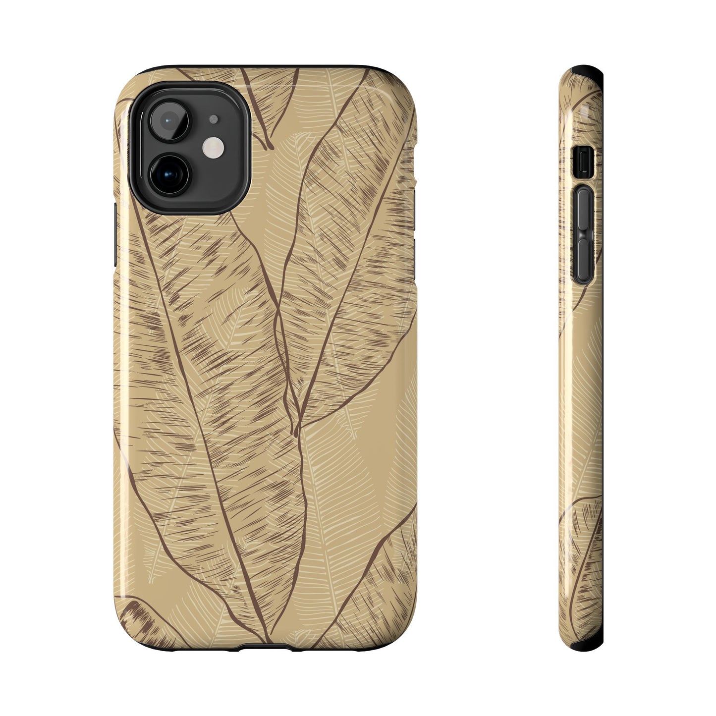 Tough Phone Cases - Banana Leaf Sand