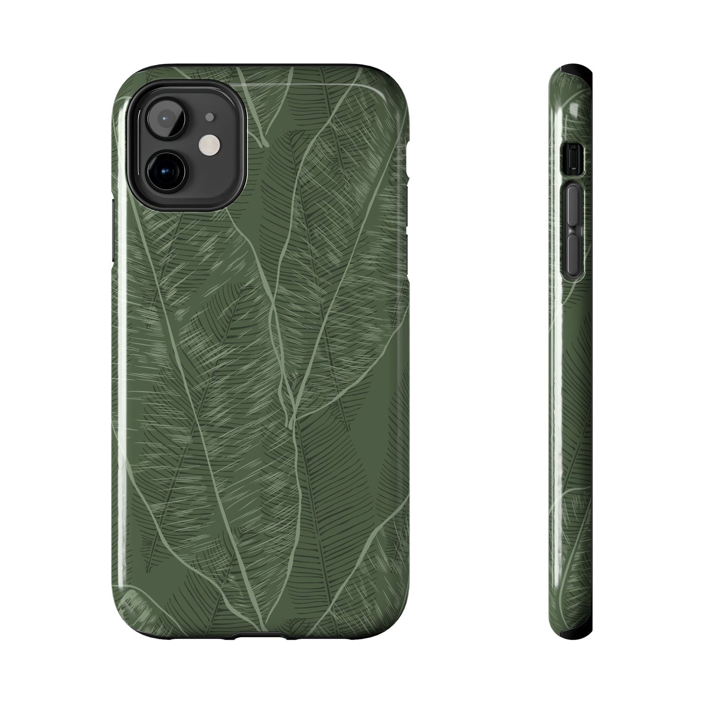 Tough Phone Cases - Banana Leaf Green