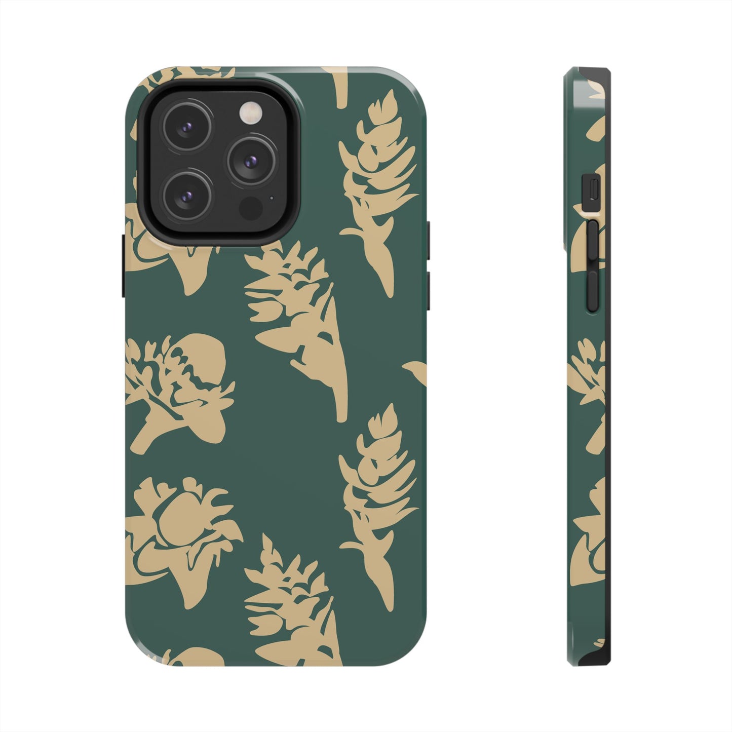 Tough Phone Cases - Ginger (Deep Sea Green)
