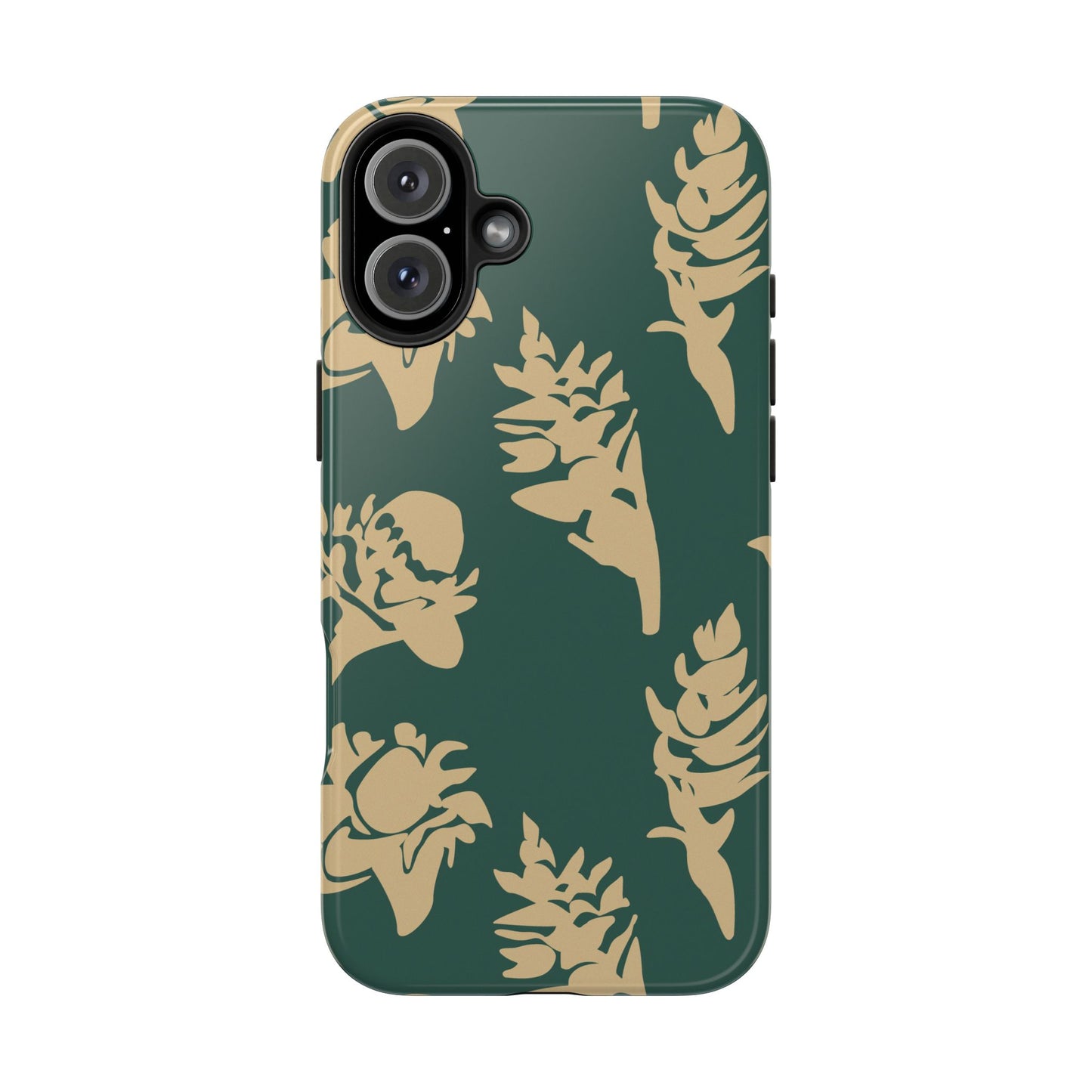 Tough Phone Cases - Ginger (Deep Sea Green)