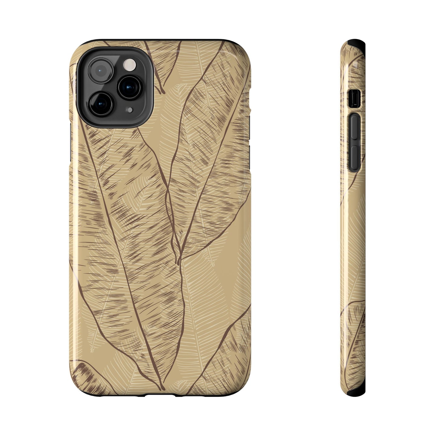 Tough Phone Cases - Banana Leaf Sand