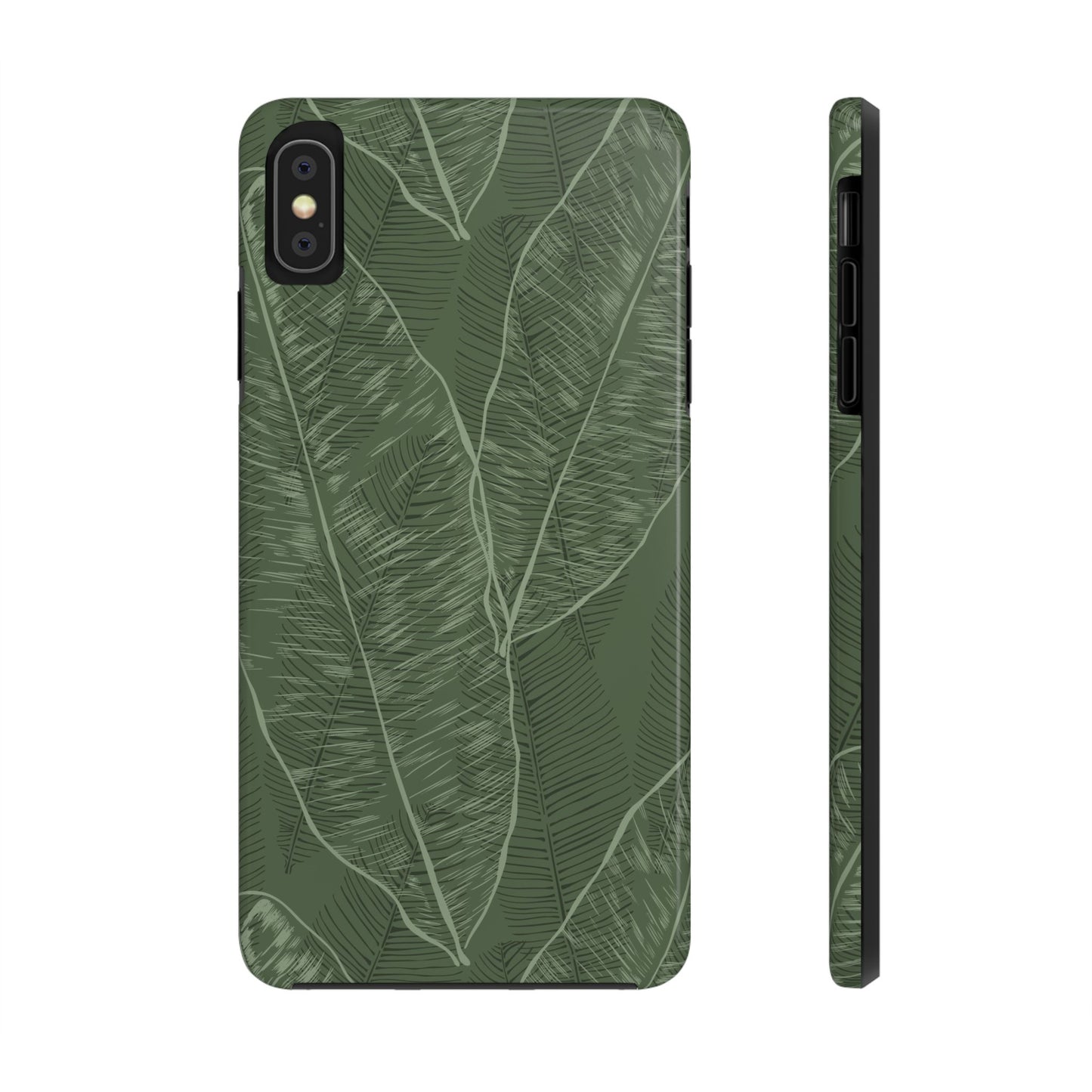 Tough Phone Cases - Banana Leaf Green