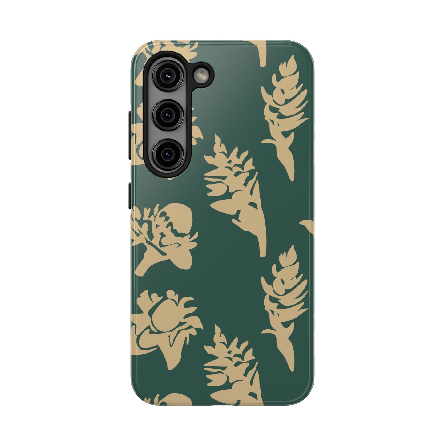 Tough Phone Cases - Ginger (Deep Sea Green)