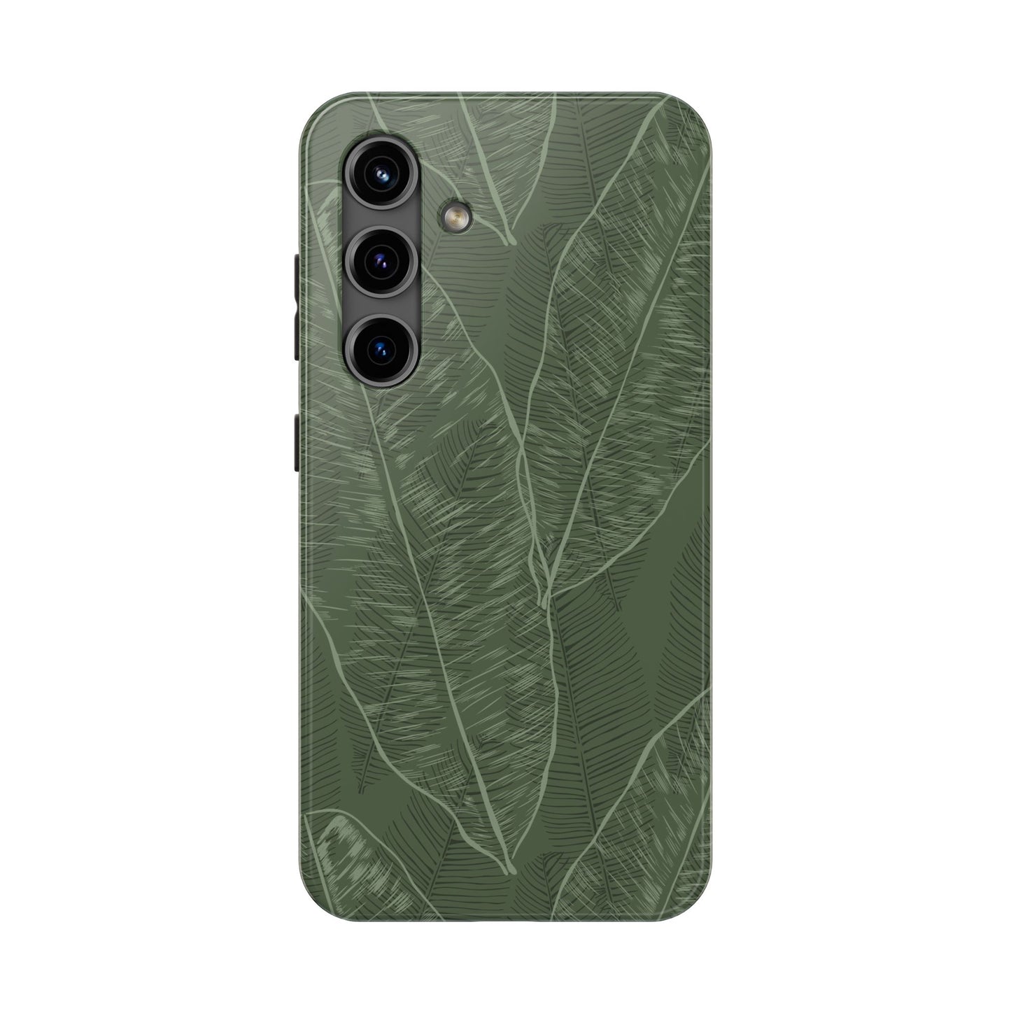 Tough Phone Cases - Banana Leaf Green