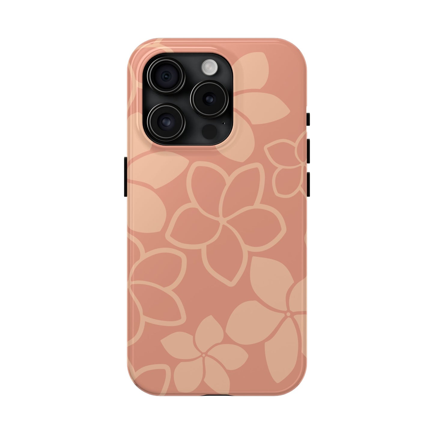 Tough Phone Cases - Plumeria (Salmon)