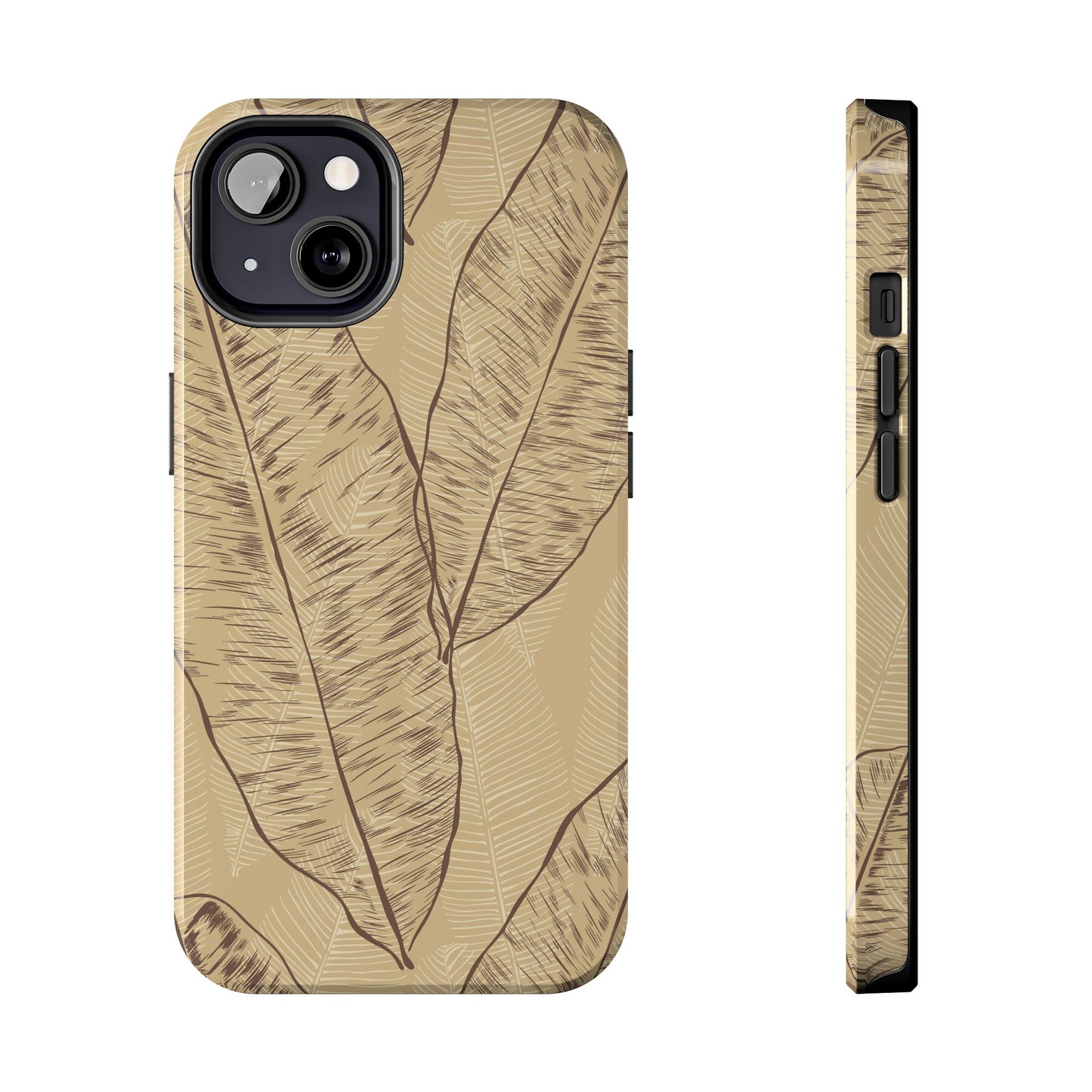 Tough Phone Cases - Banana Leaf Sand
