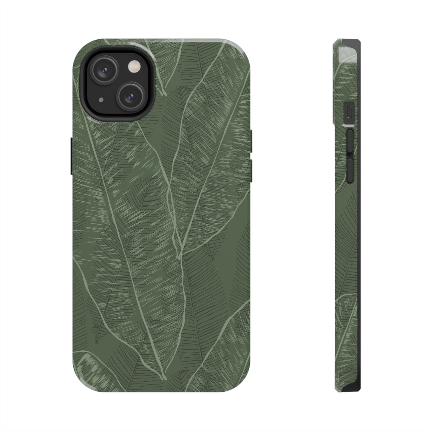 Tough Phone Cases - Banana Leaf Green