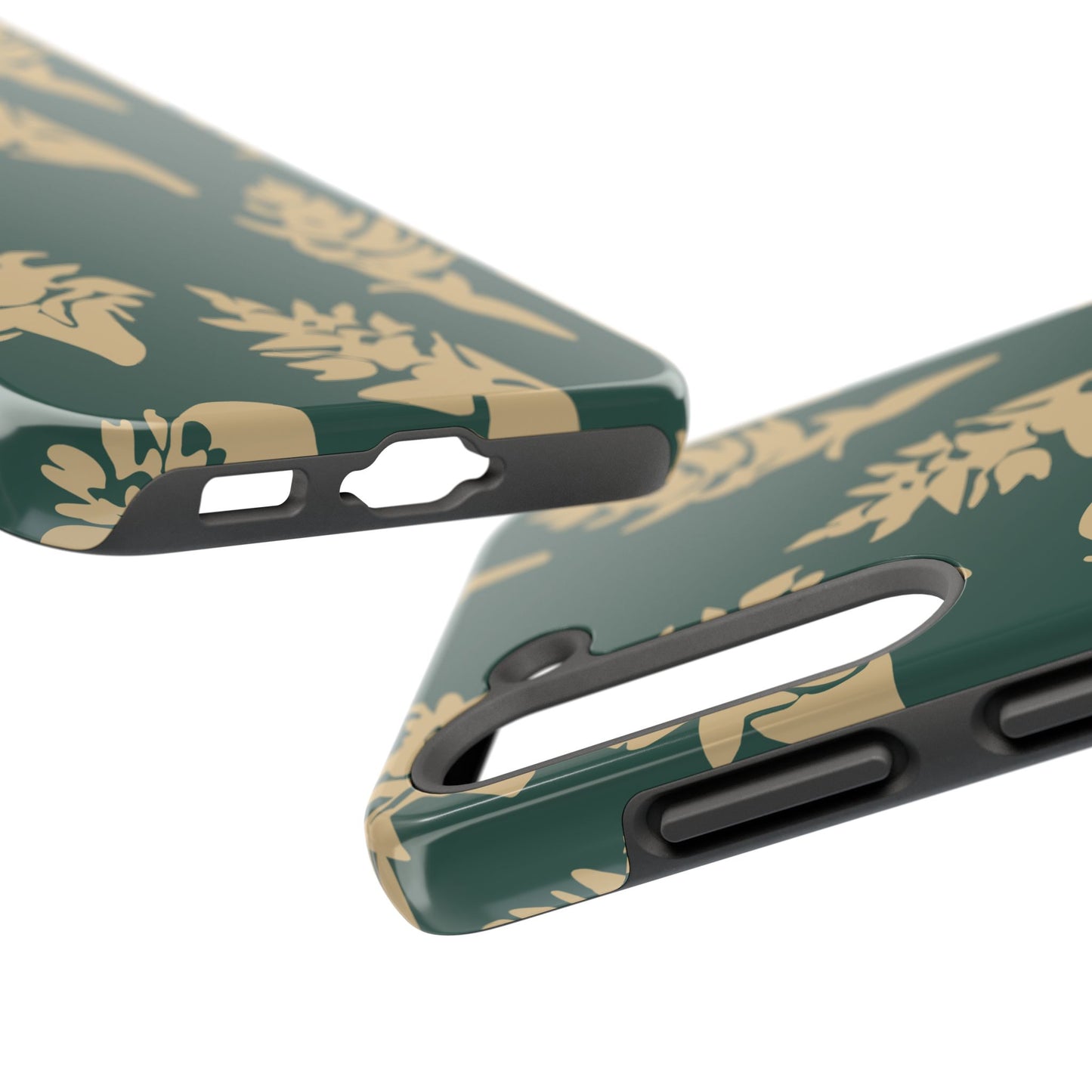 Tough Phone Cases - Ginger (Deep Sea Green)