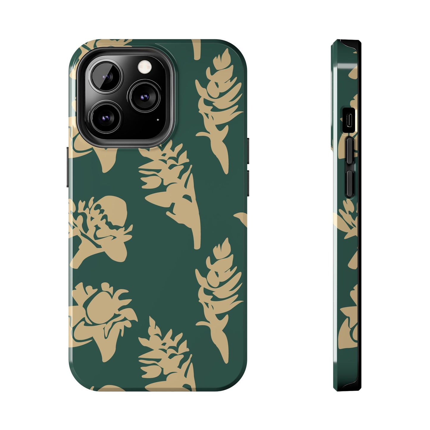 Tough Phone Cases - Ginger (Deep Sea Green)