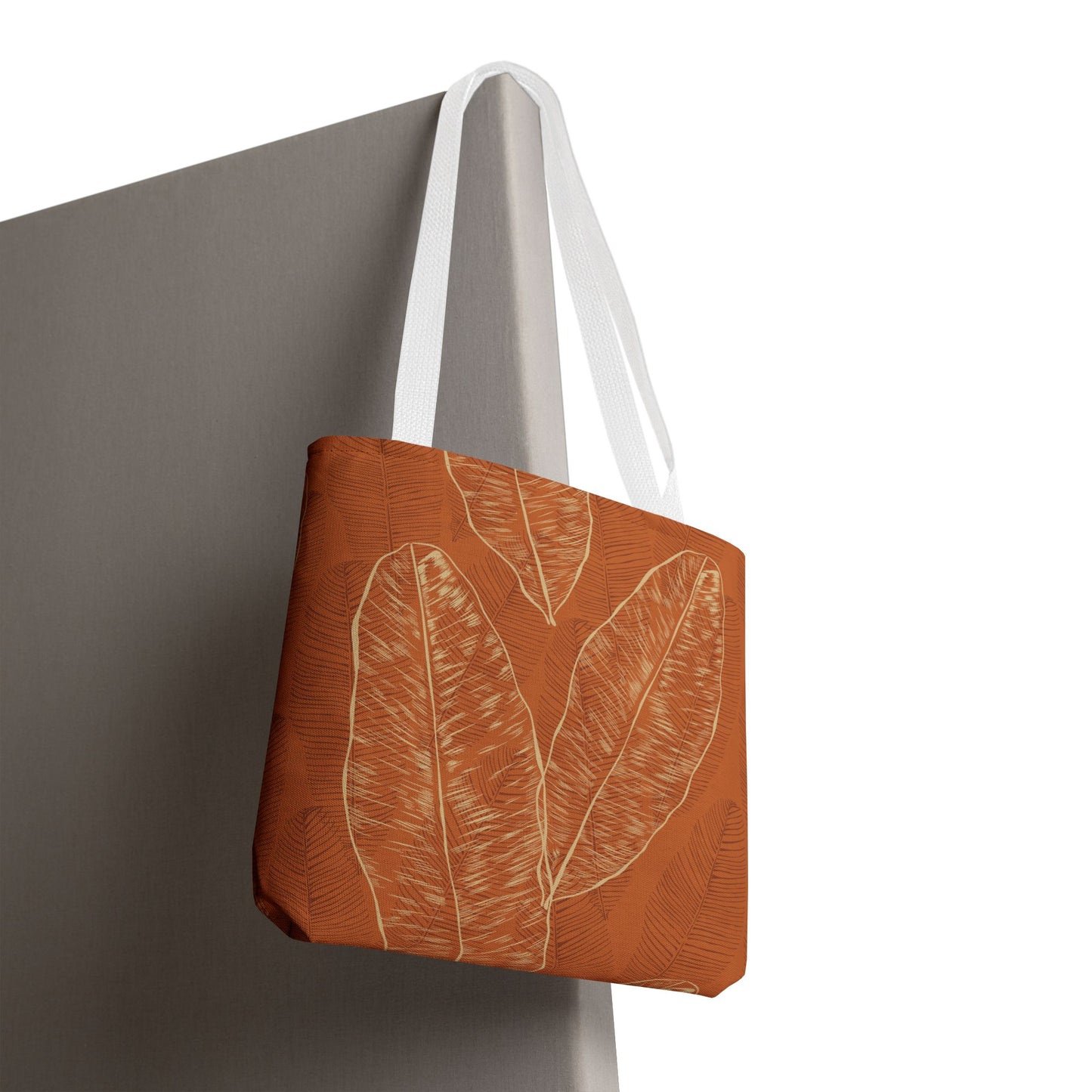 Tote Bag - Banana Leaf (Burnt Orange)