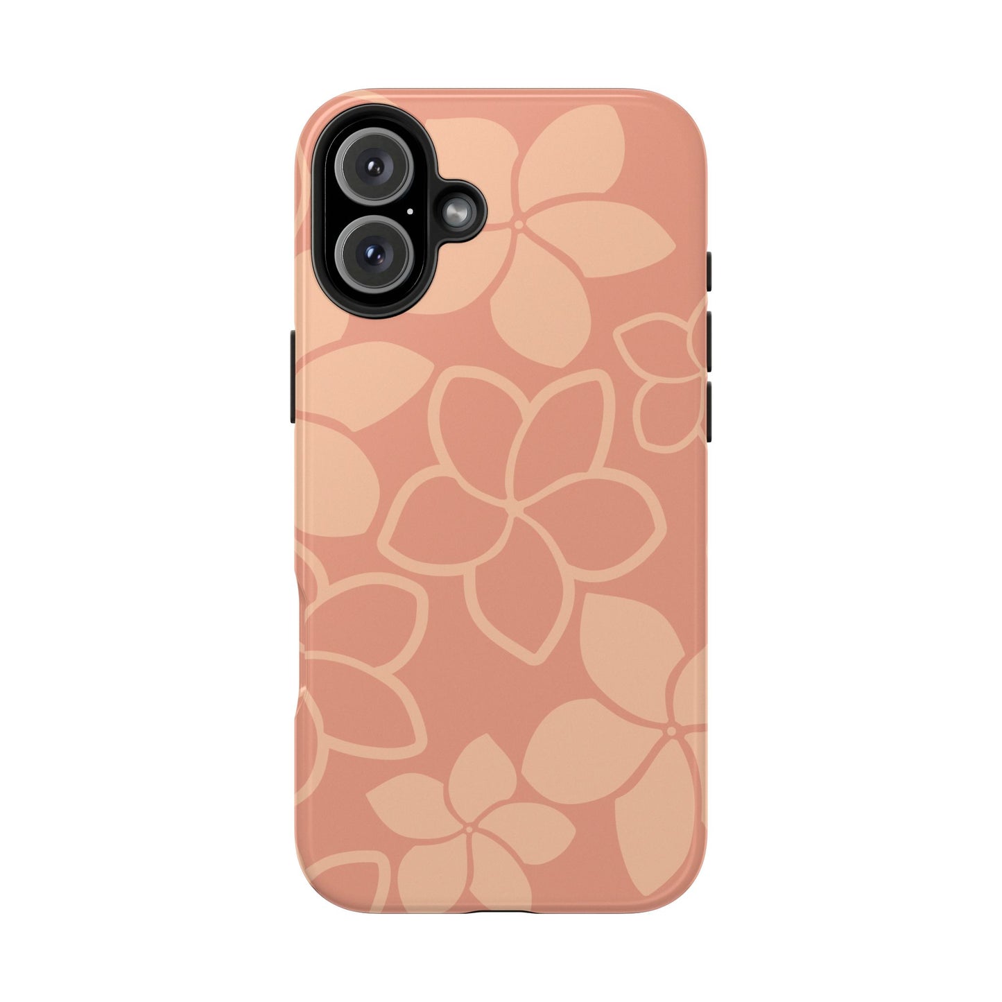 Tough Phone Cases - Plumeria (Salmon)
