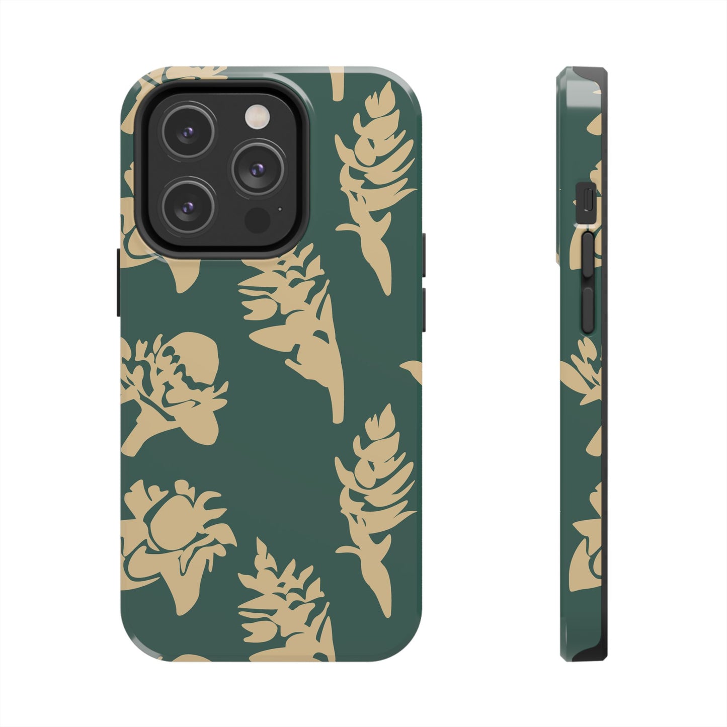 Tough Phone Cases - Ginger (Deep Sea Green)