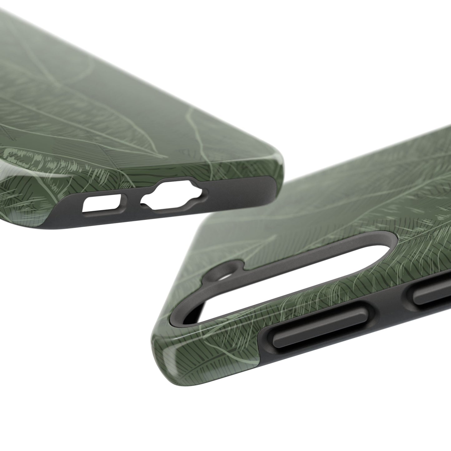 Tough Phone Cases - Banana Leaf Green