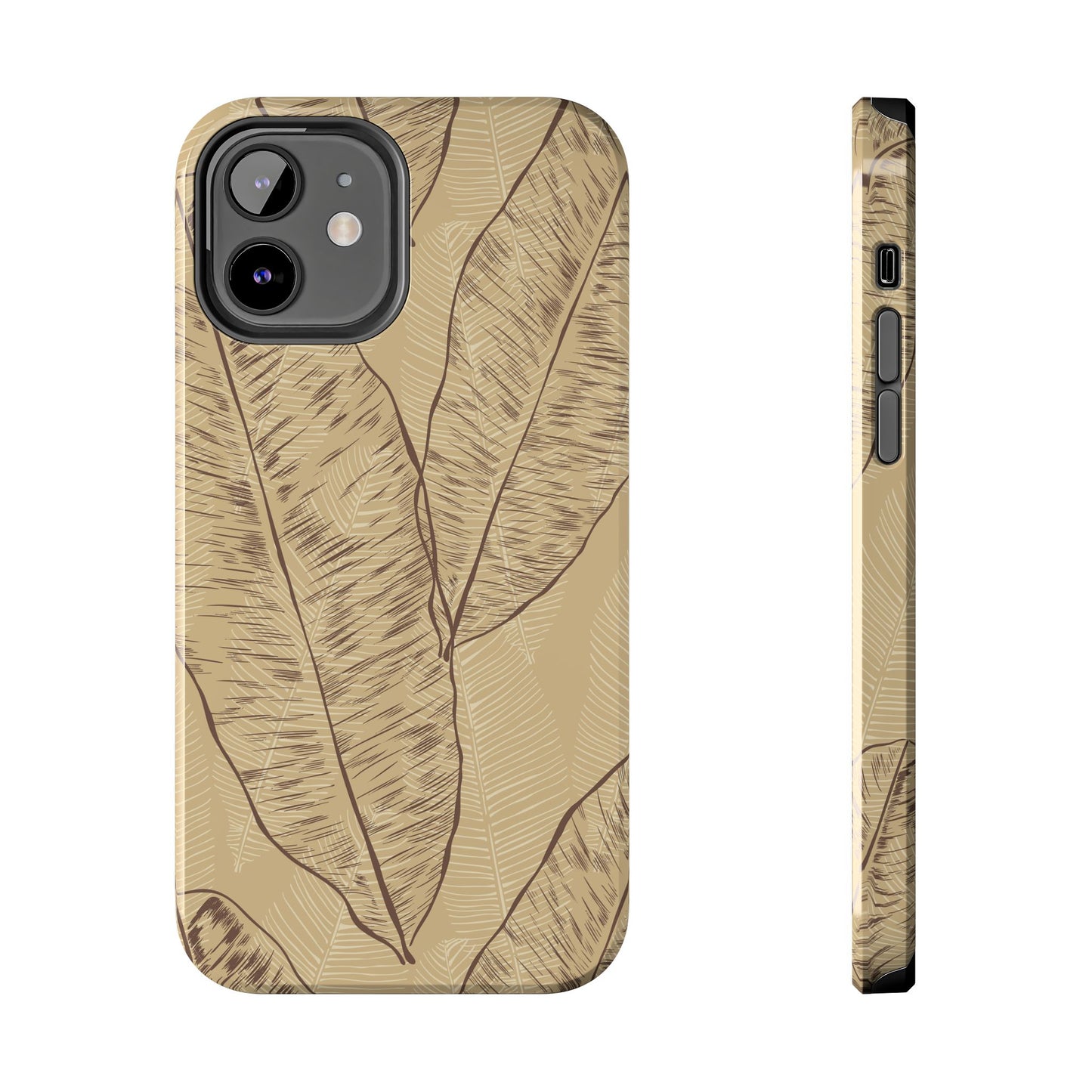 Tough Phone Cases - Banana Leaf Sand