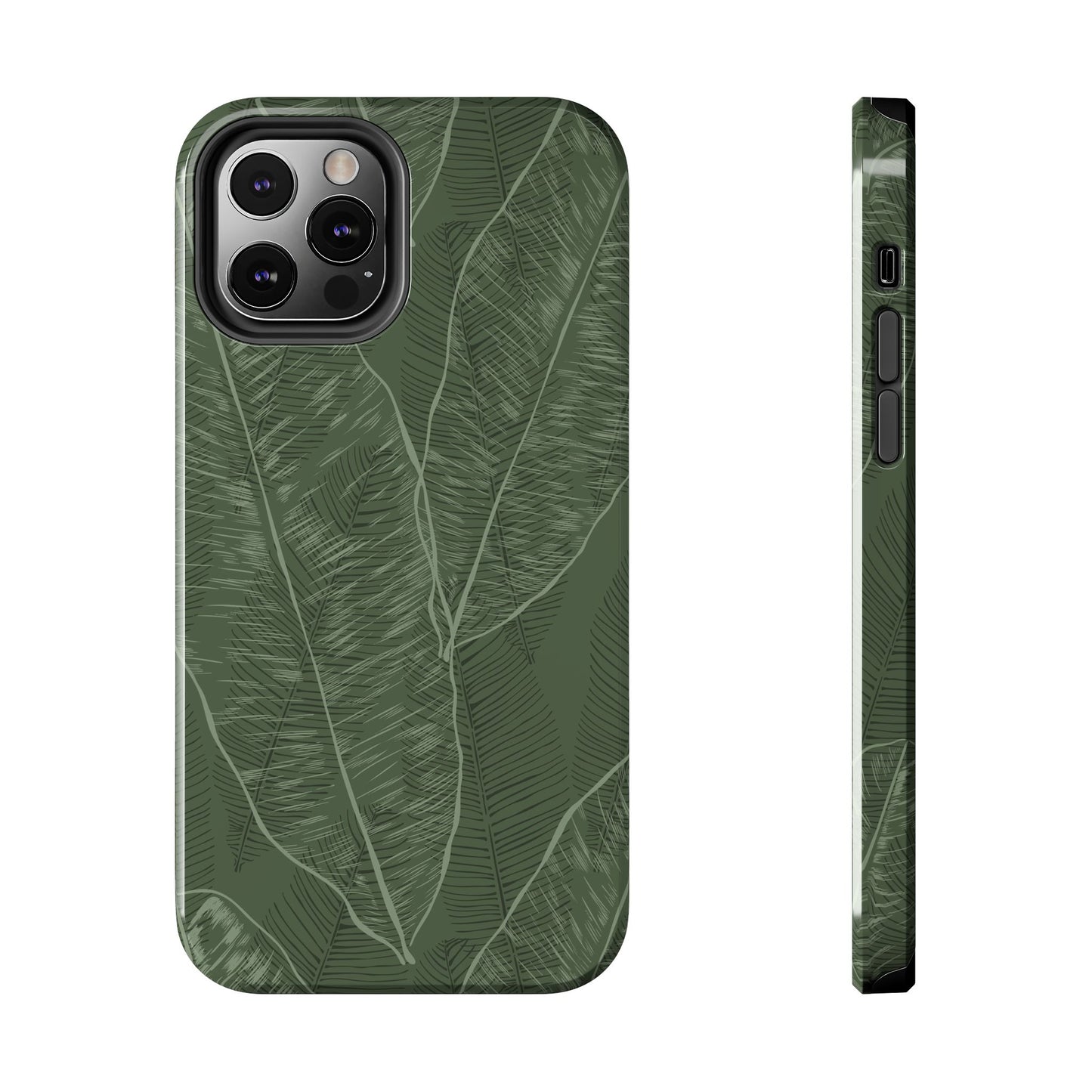Tough Phone Cases - Banana Leaf Green