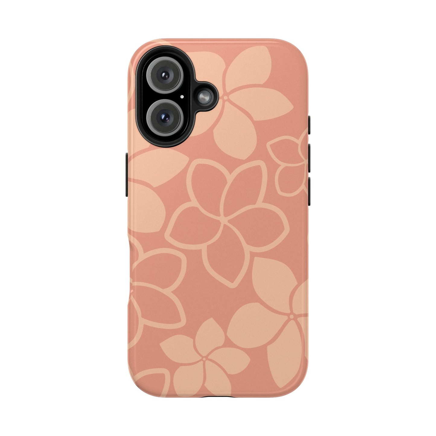 Tough Phone Cases - Plumeria (Salmon)