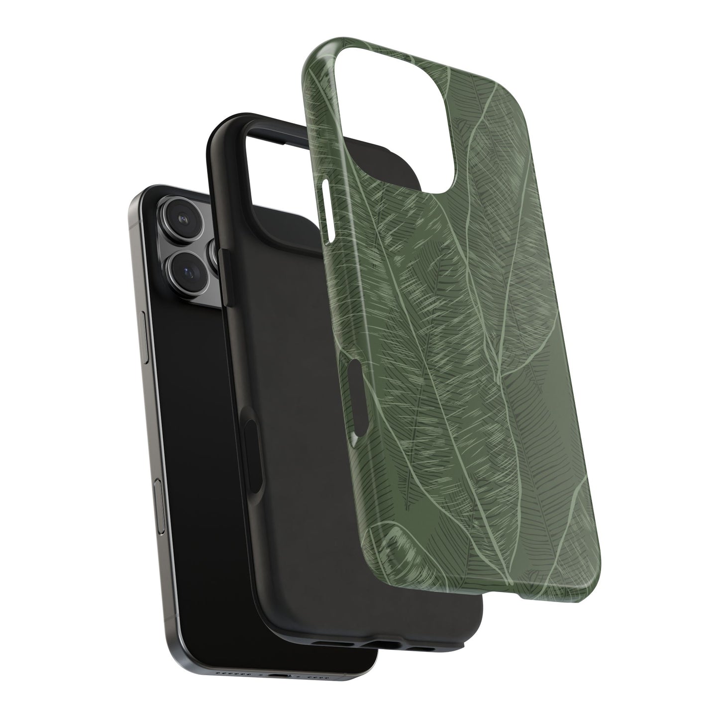 Tough Phone Cases - Banana Leaf Green