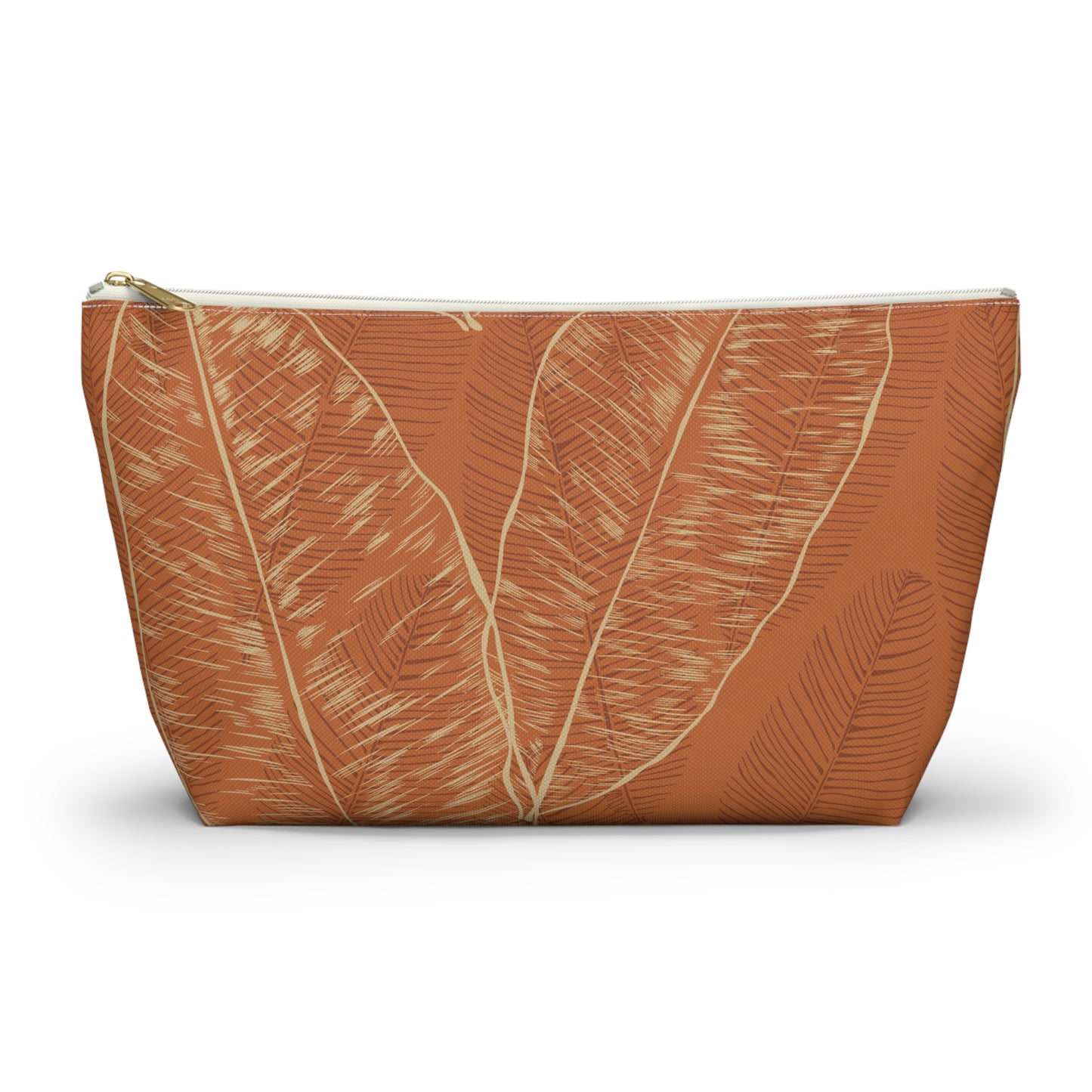 Accessory Pouch (Banana Leaf - Burnt Orange)