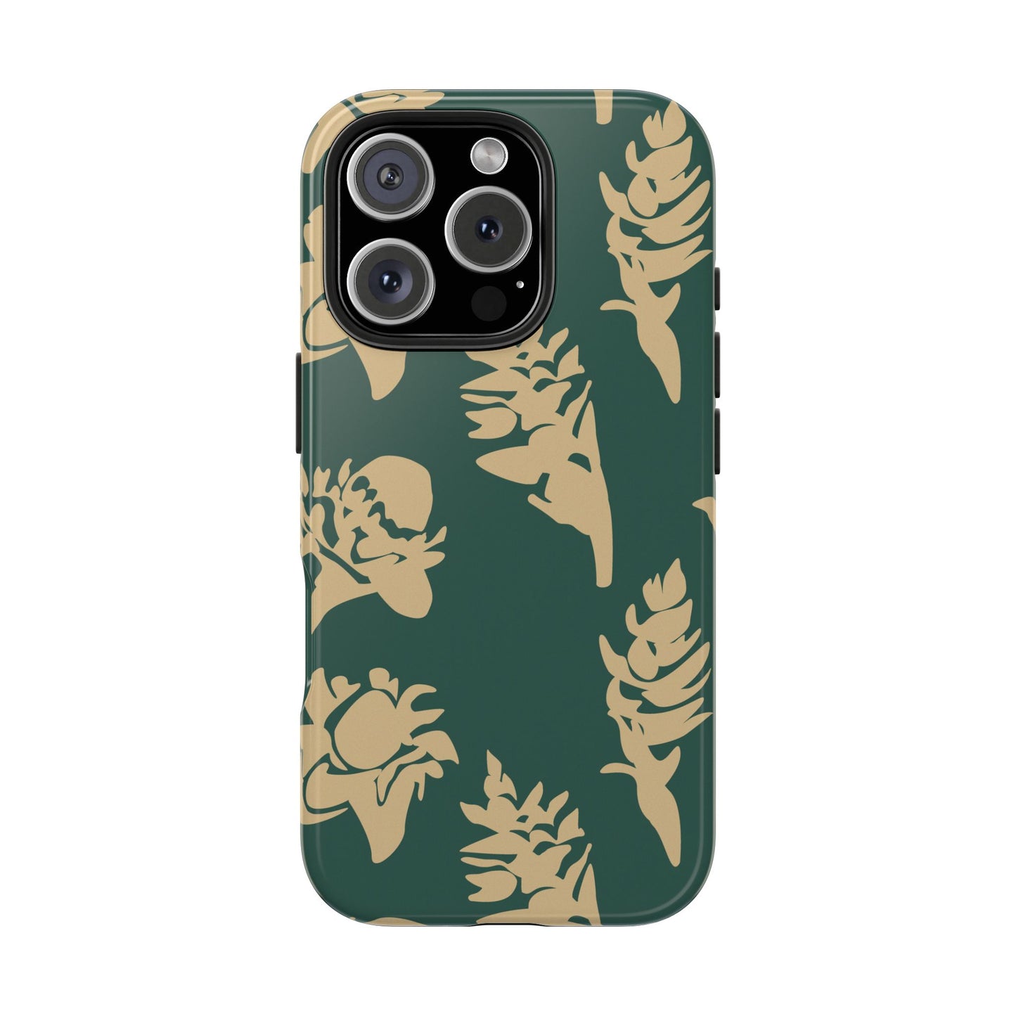 Tough Phone Cases - Ginger (Deep Sea Green)