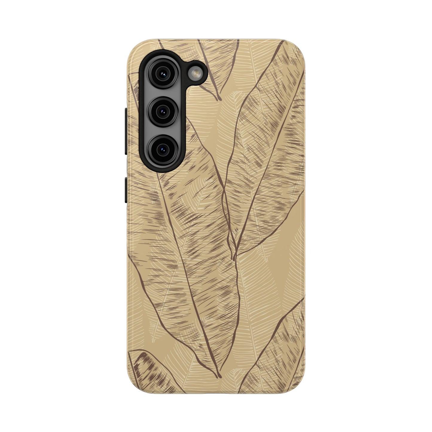 Tough Phone Cases - Banana Leaf Sand
