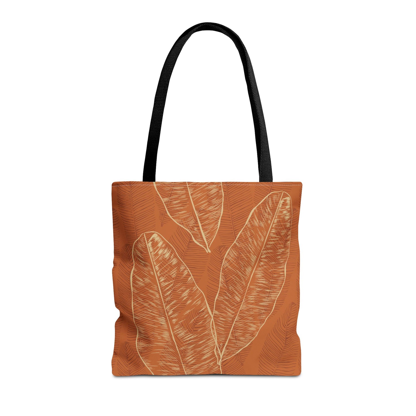 Tote Bag - Banana Leaf (Burnt Orange)