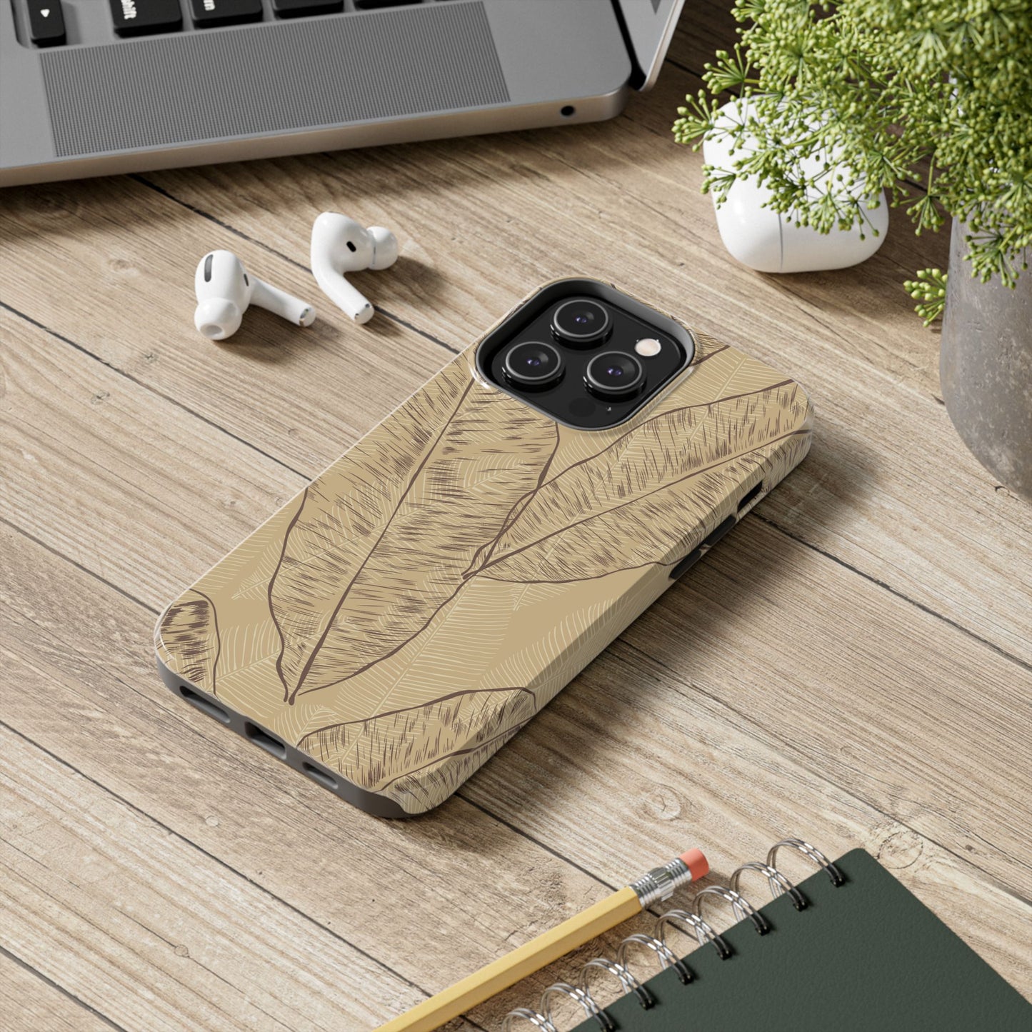 Tough Phone Cases - Banana Leaf Sand