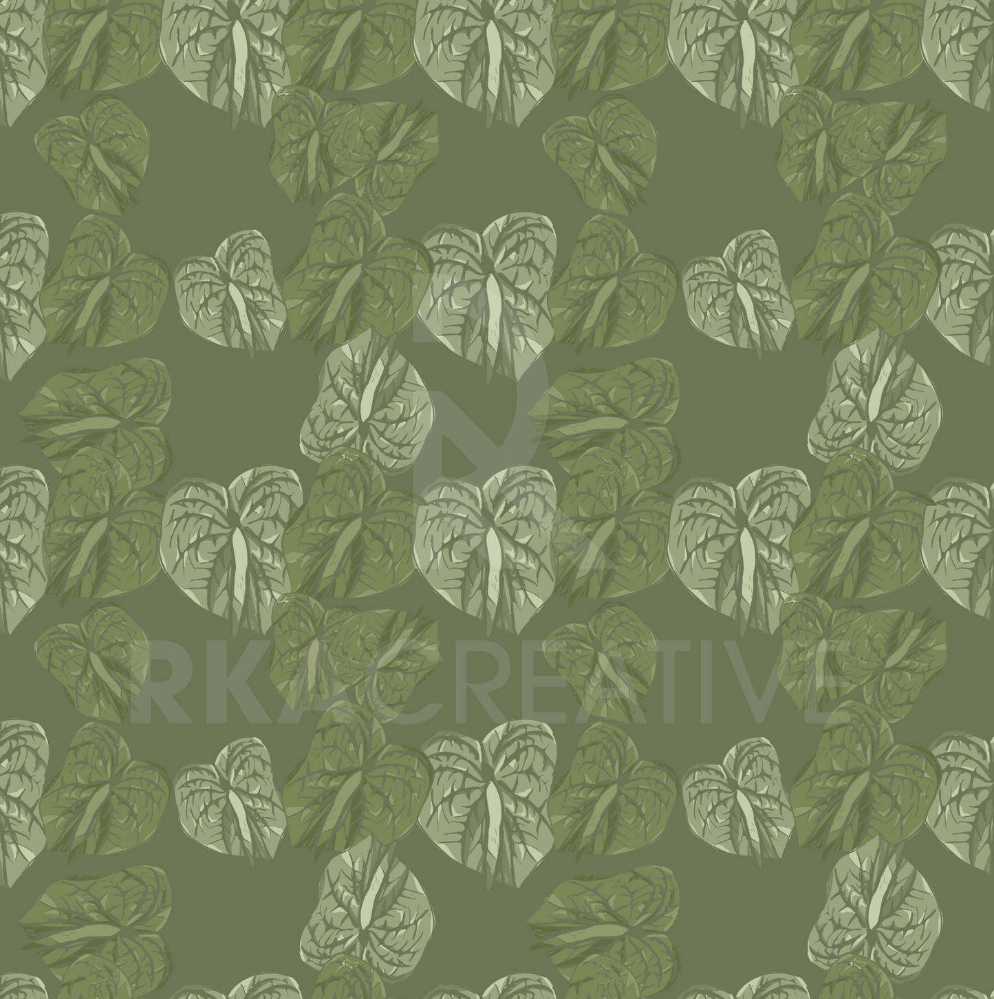 Anthurium Seamless Surface Patterns
