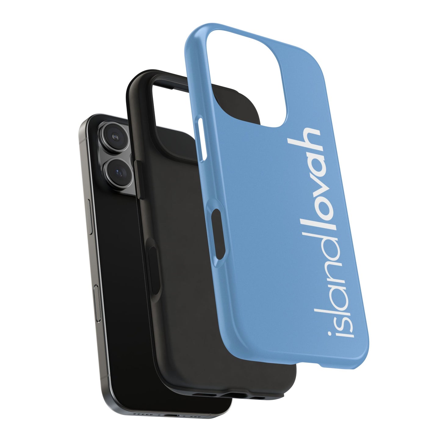 Tough Phone Cases - Island Lovah (Light Blue)