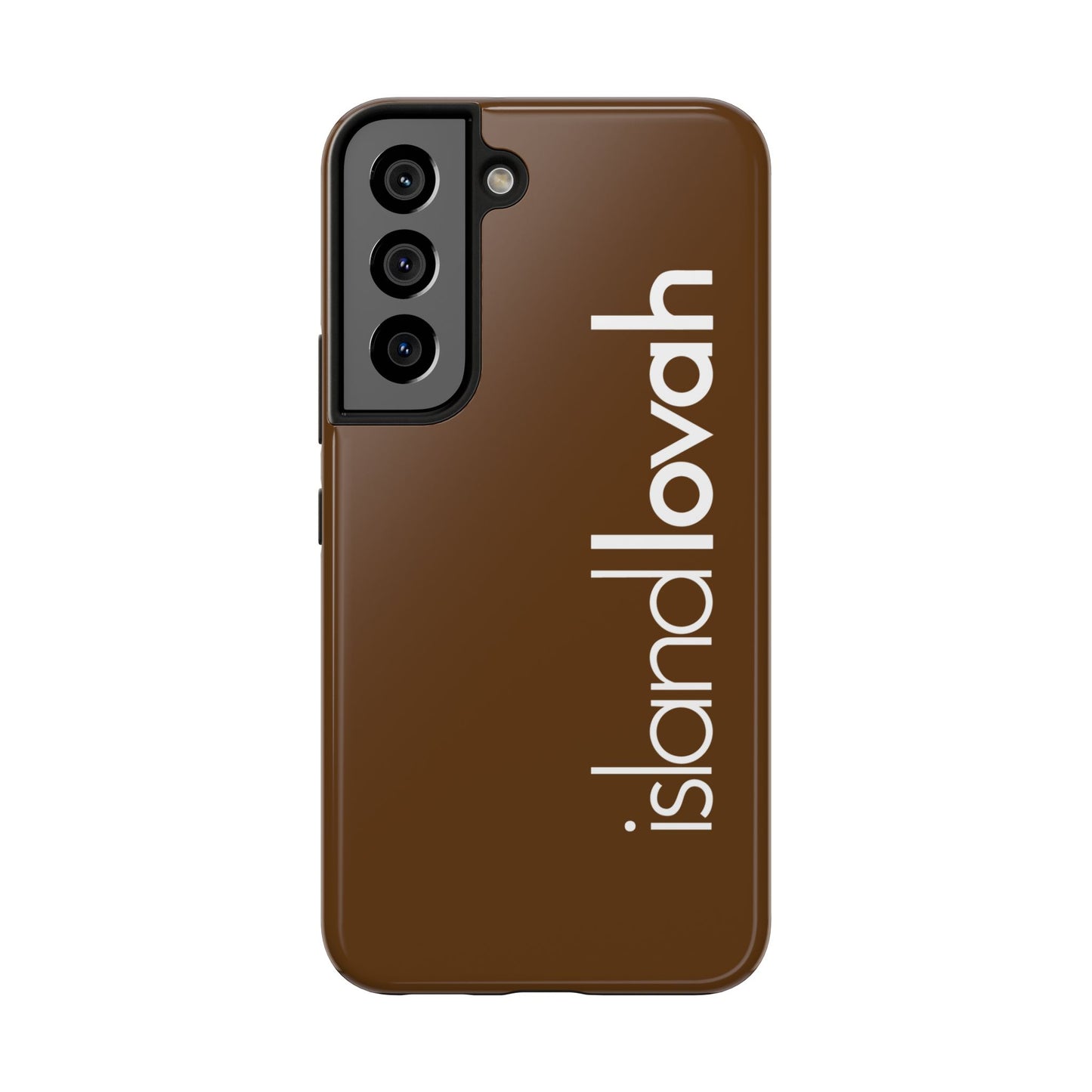 Tough Phone Cases - Island Lovah (Brown)