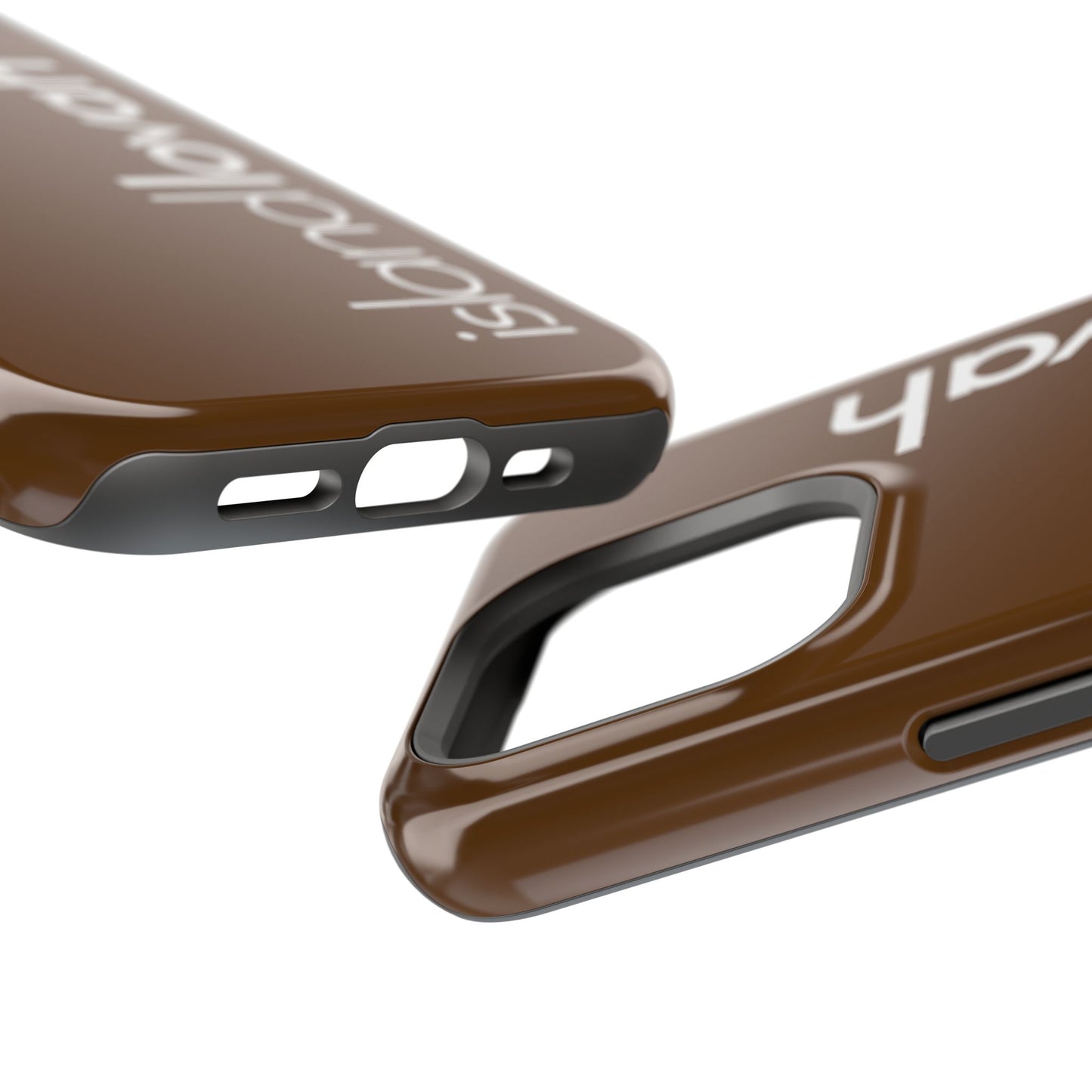 Magnetic Tough Cases iPhone - Island Lovah (Brown)