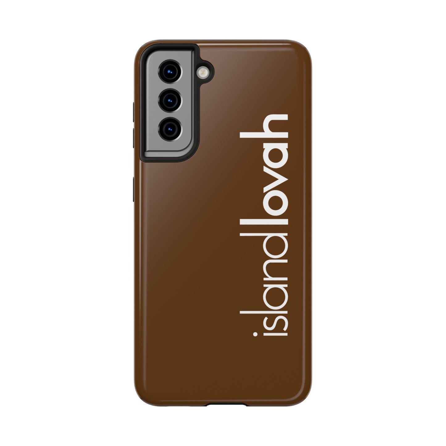 Tough Phone Cases - Island Lovah (Brown)